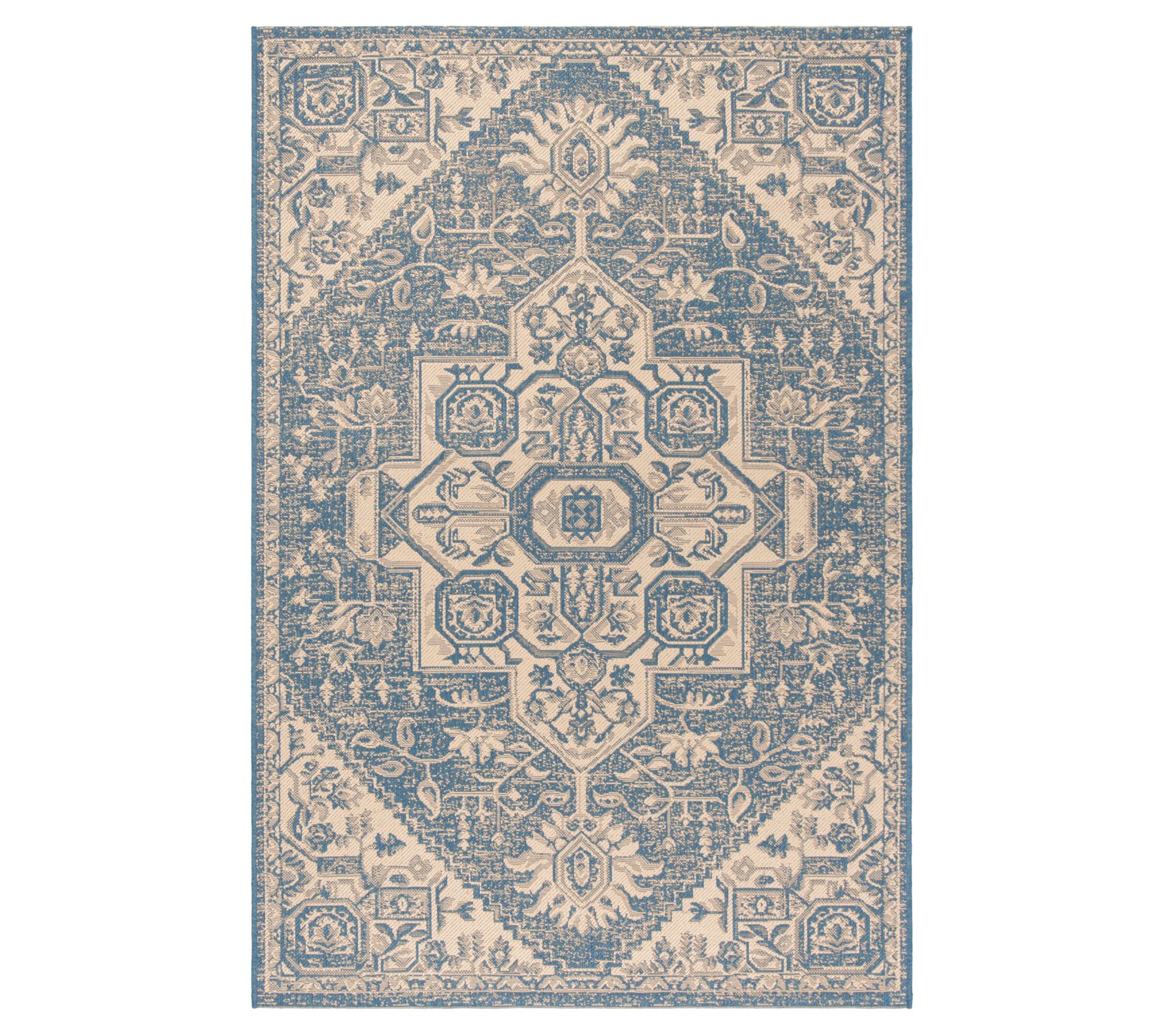 Safavieh Beach House 138 Outdoor 6'7" x 9'2" Rug