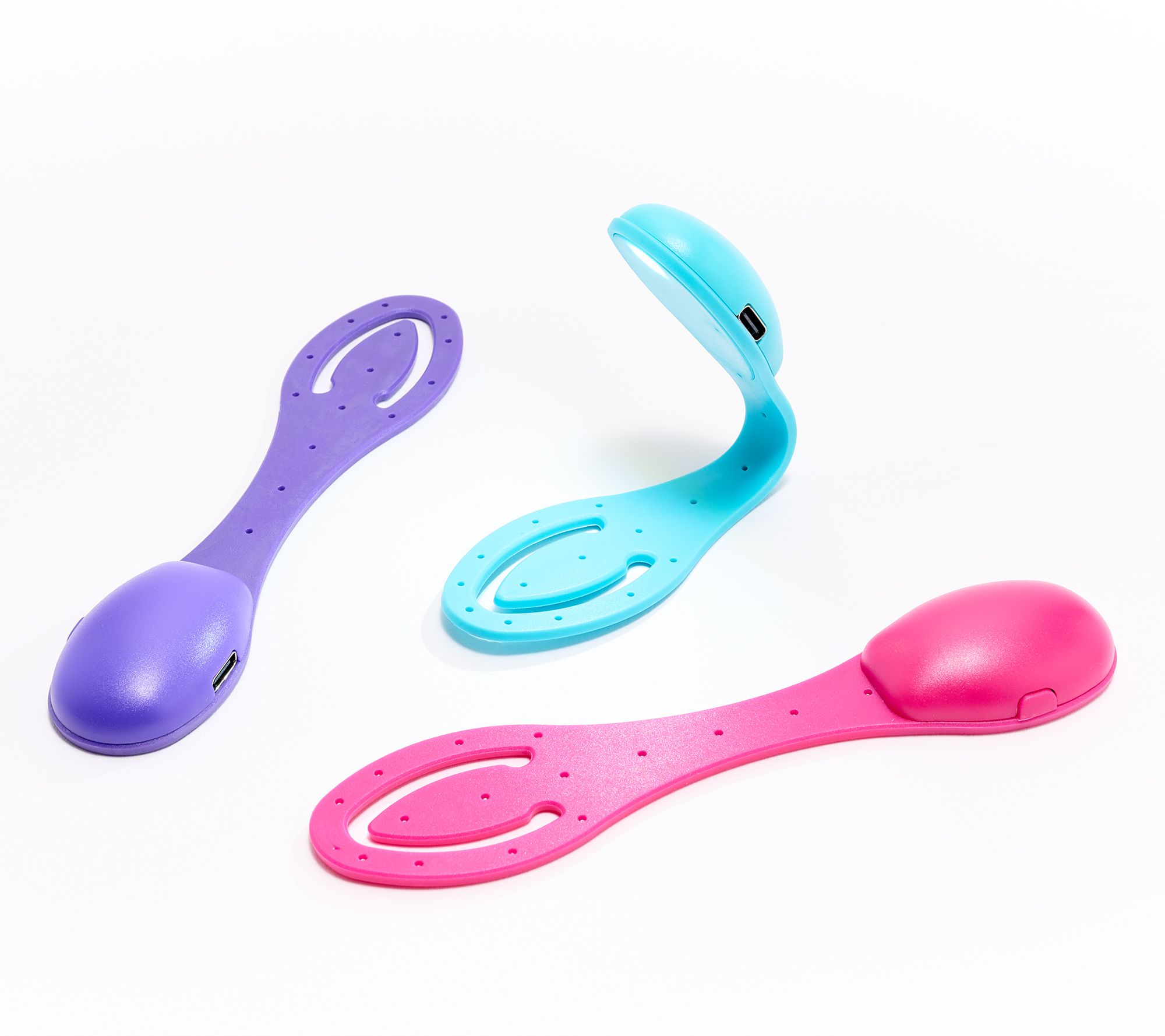 SecureBrite Set of 3 Poseable Lighted Book Markers