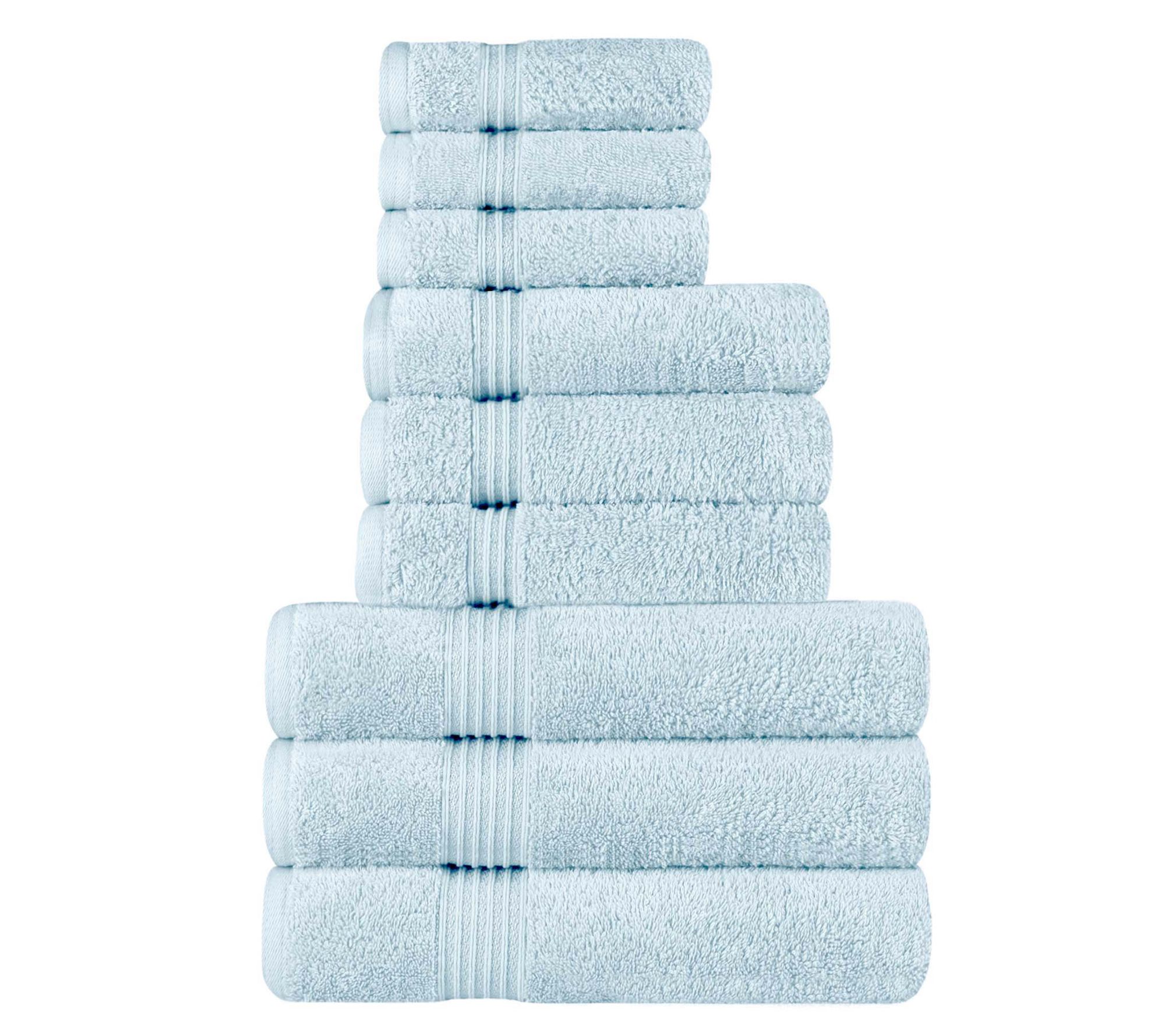 Superior Egyptian Cotton Highly Absorbent 9-PCft Towel Set