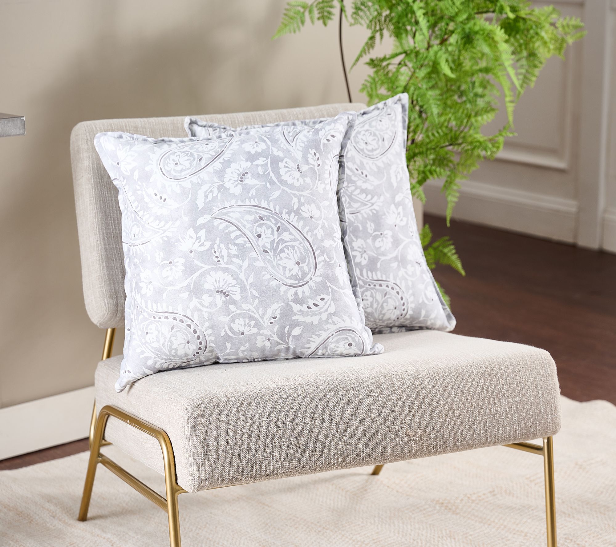 Surefit 2pk 18x18 Decorative Pillows