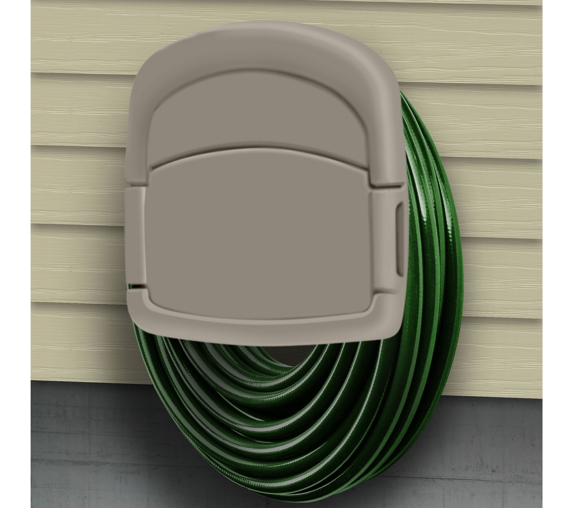 Pure Garden Wall Mounted Garden Hose Holder Storage Caddy