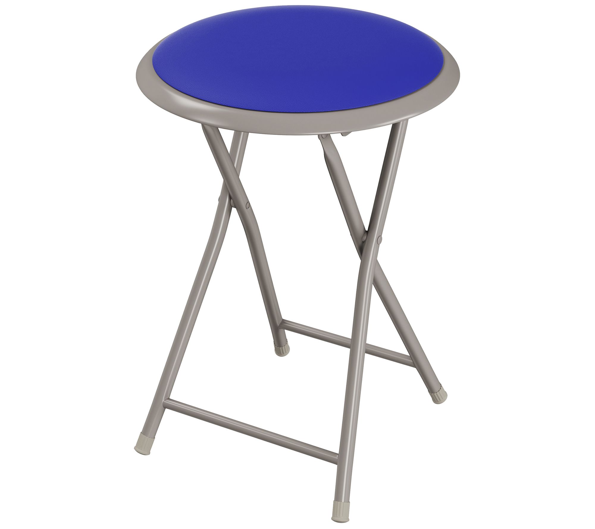 Lavish Home Backless 18" Folding Stool for Kitchen or Rec Room