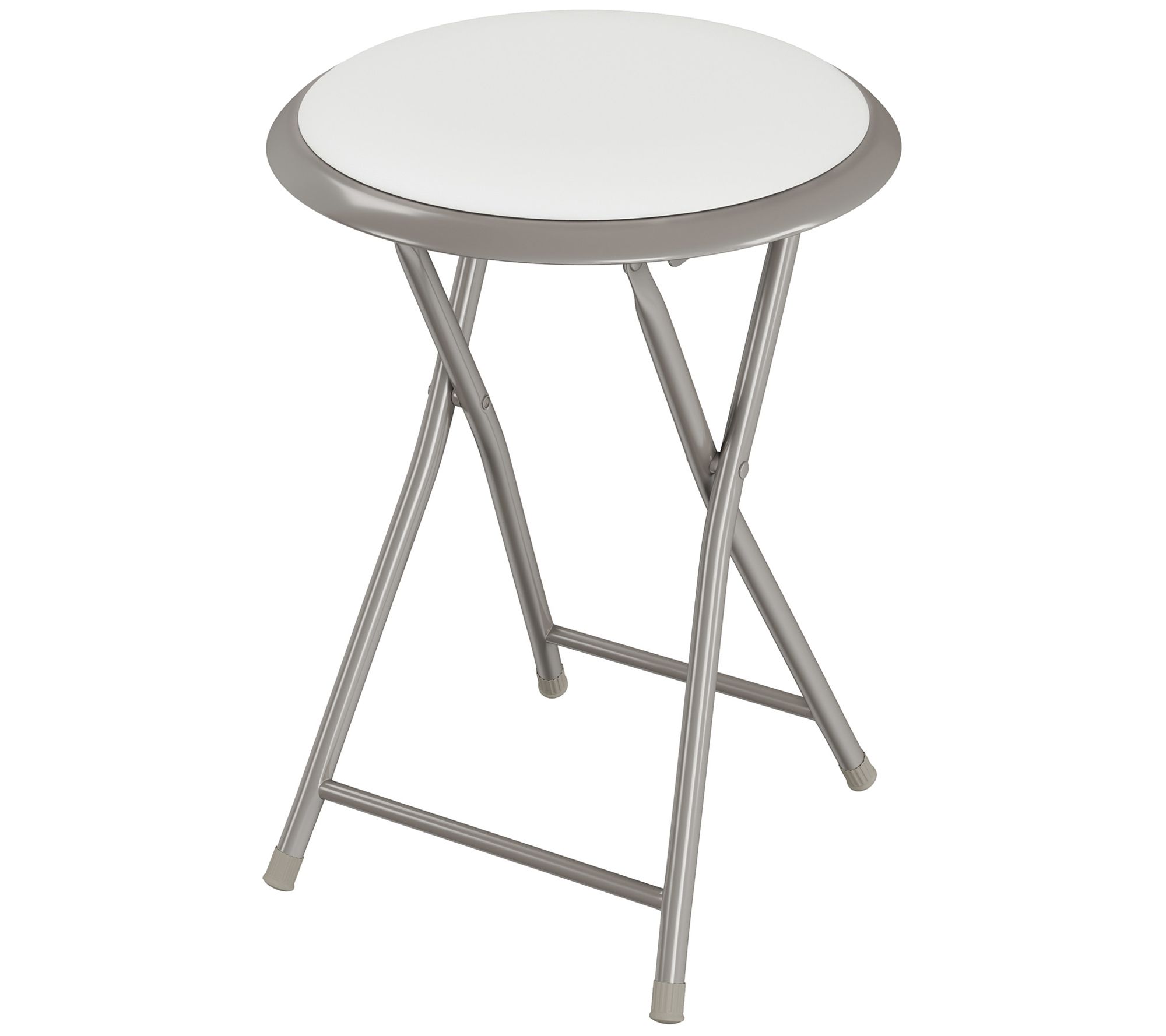 Lavish Home Backless 18" Folding Stool for Kitchen or Rec Room