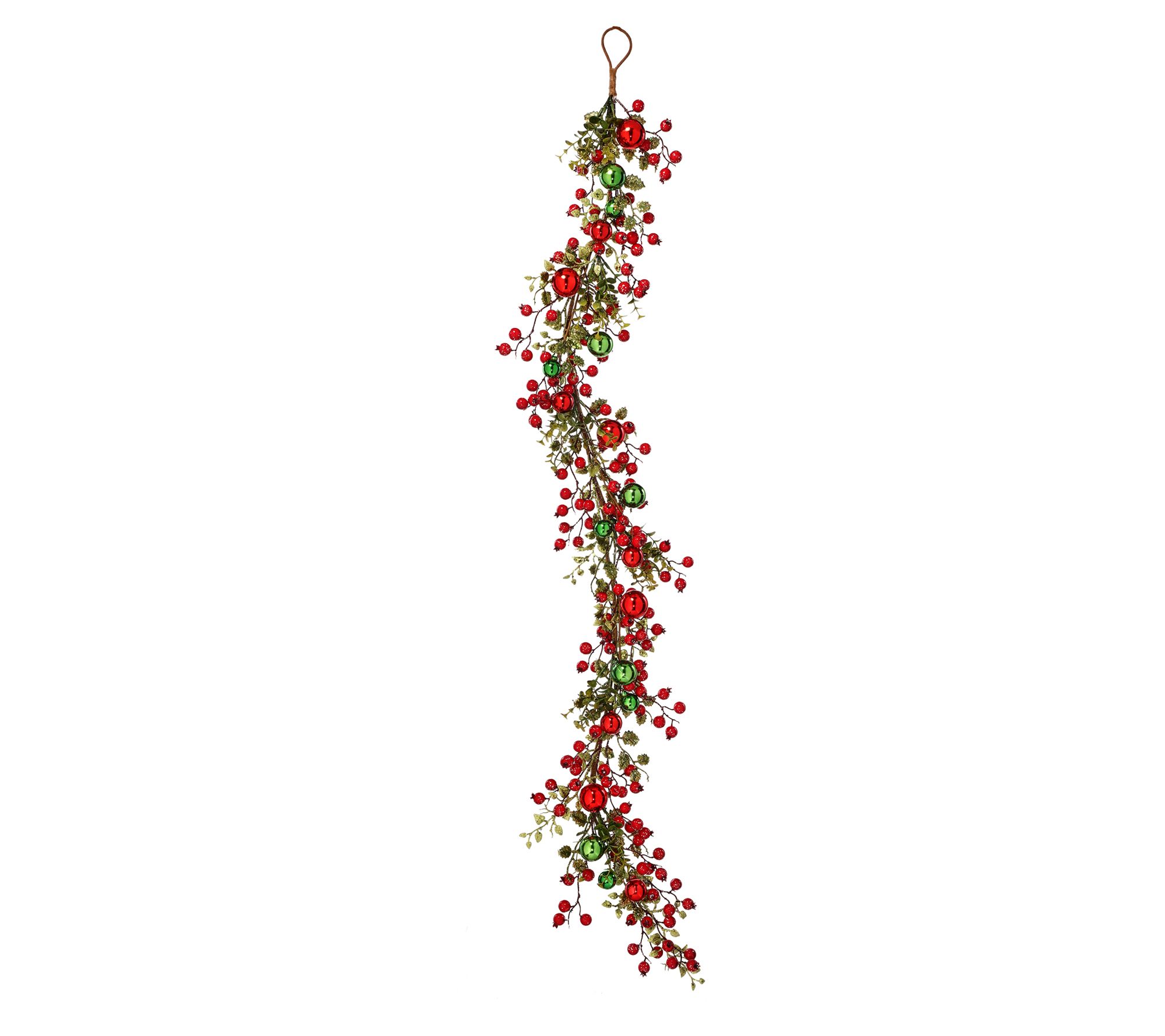 48" WaterProof Berry Smilax Garland by Valerie