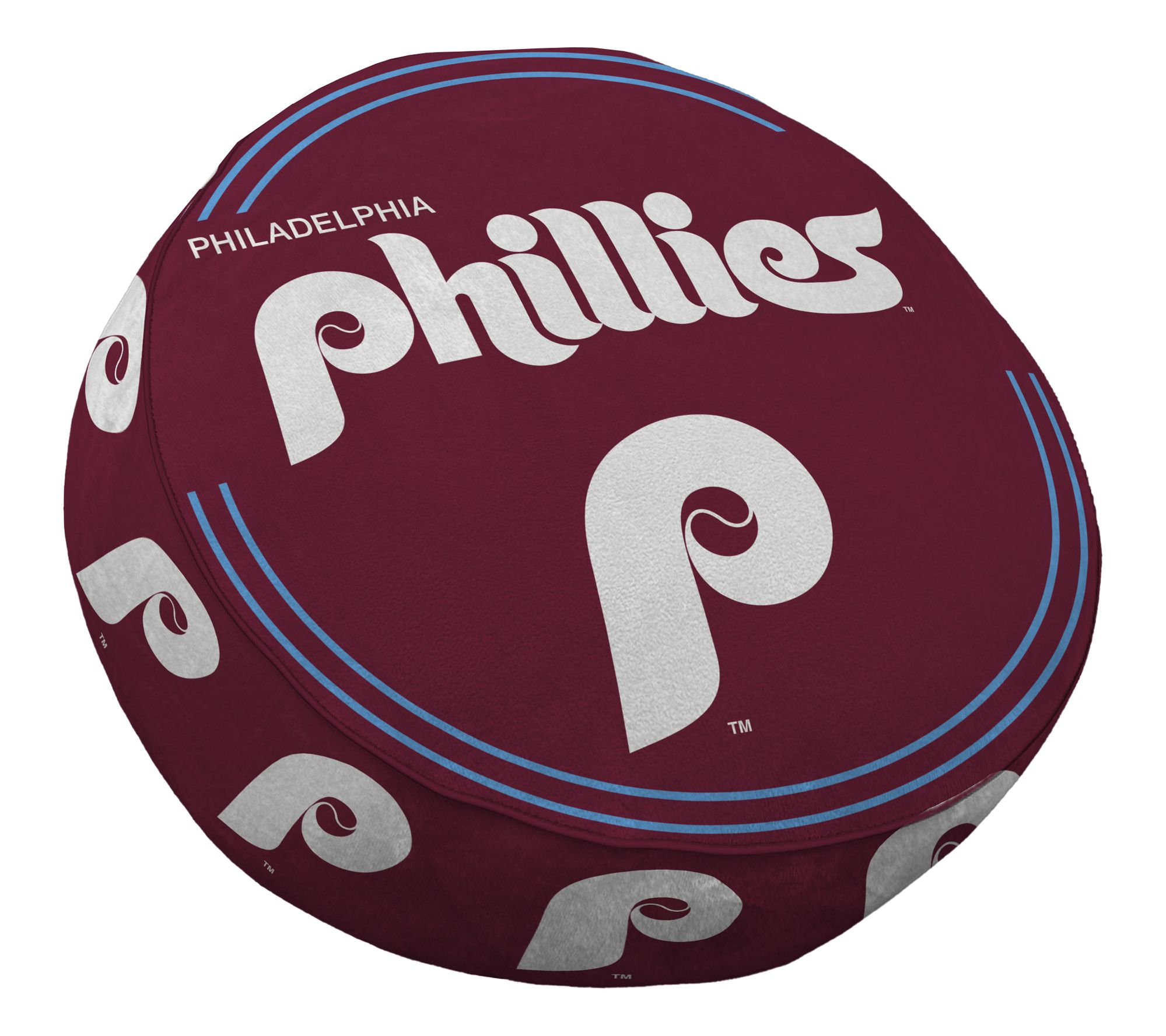 Pegasus Sports MLB Vintage Logo Circle Plushlete Pillow