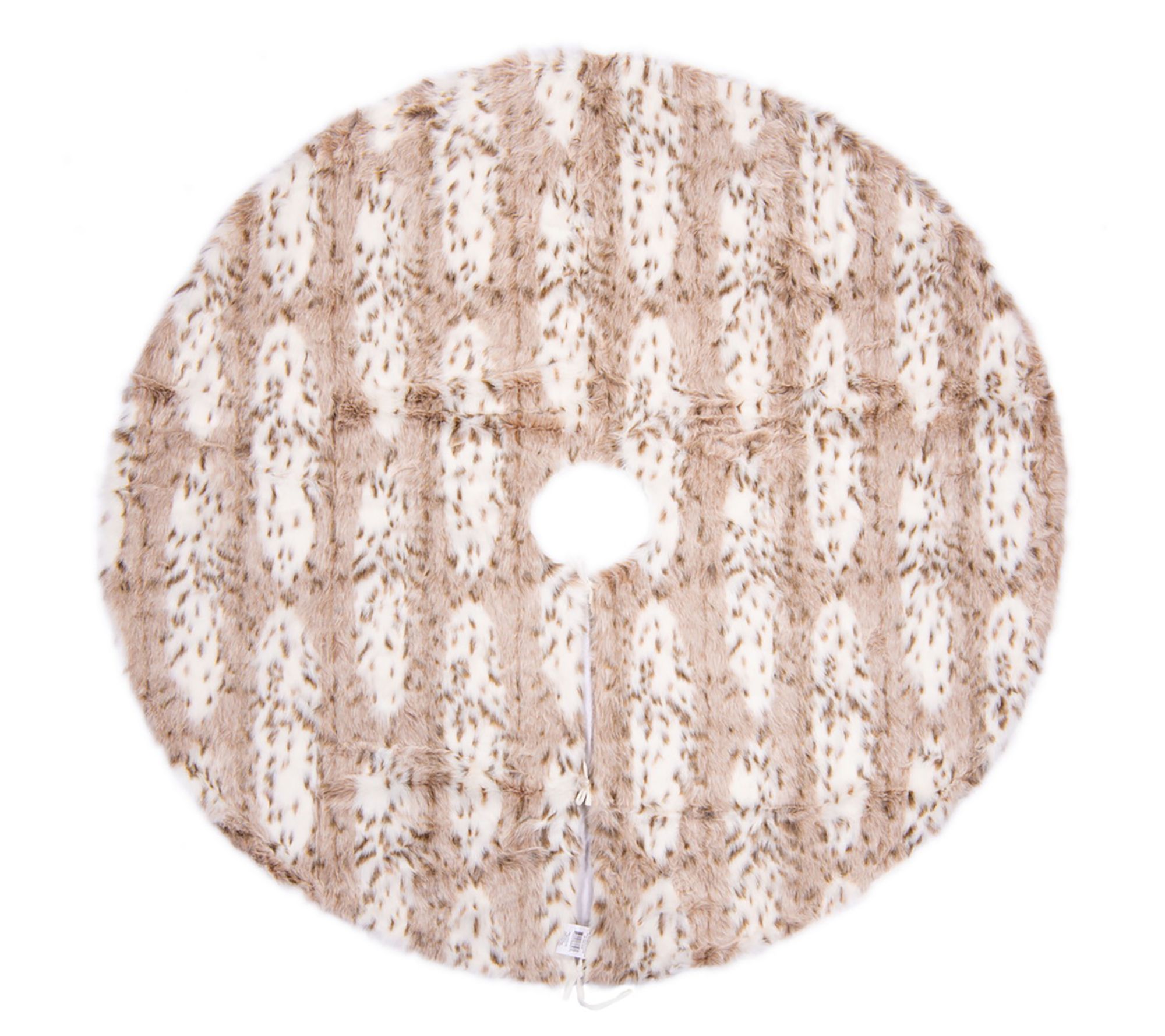 Vickerman 60" Iberian Faux Fur Tree Skirt