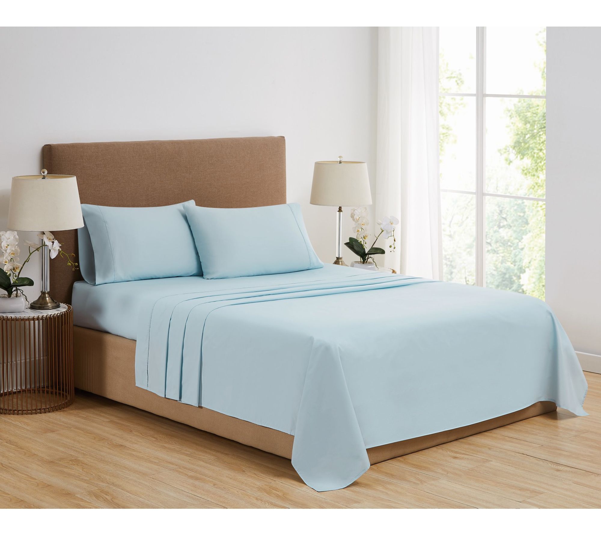 Vince Camuto 1200TC CVC Cooling 5 Piece Split King Sheet Set