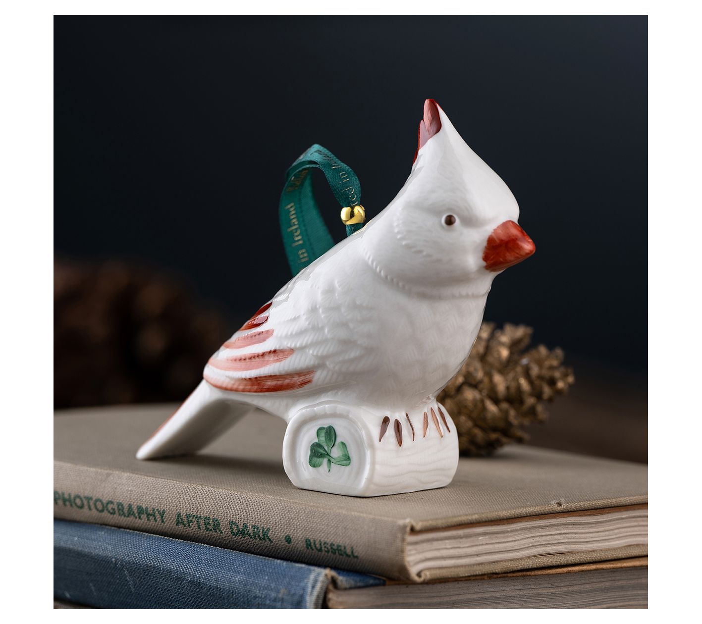 Belleek Cardinal Hanging Ornament