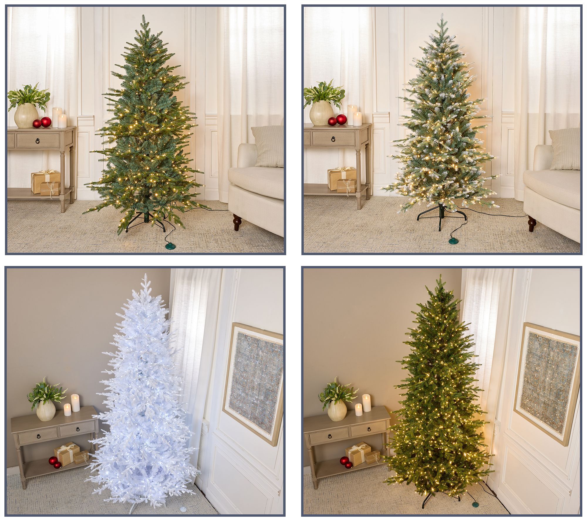 Bethlehem Lights Micro LED Tree w/ 4-in-1 LEDs & Storage Bag - QVC.com