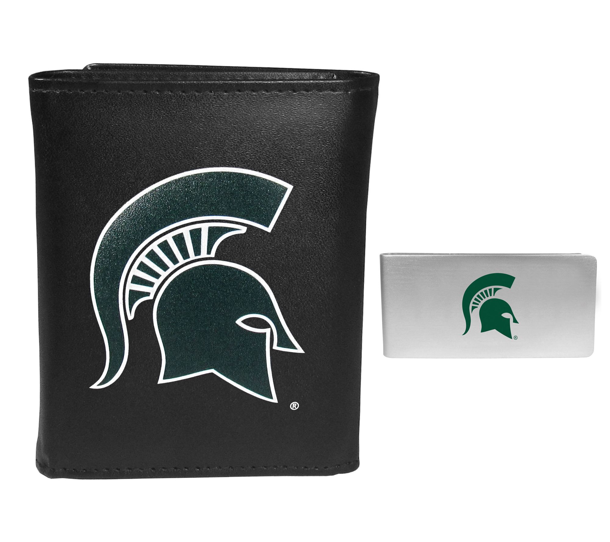 Siskiyou Sports NCAA College Tri-fold Wallet &Money Clip