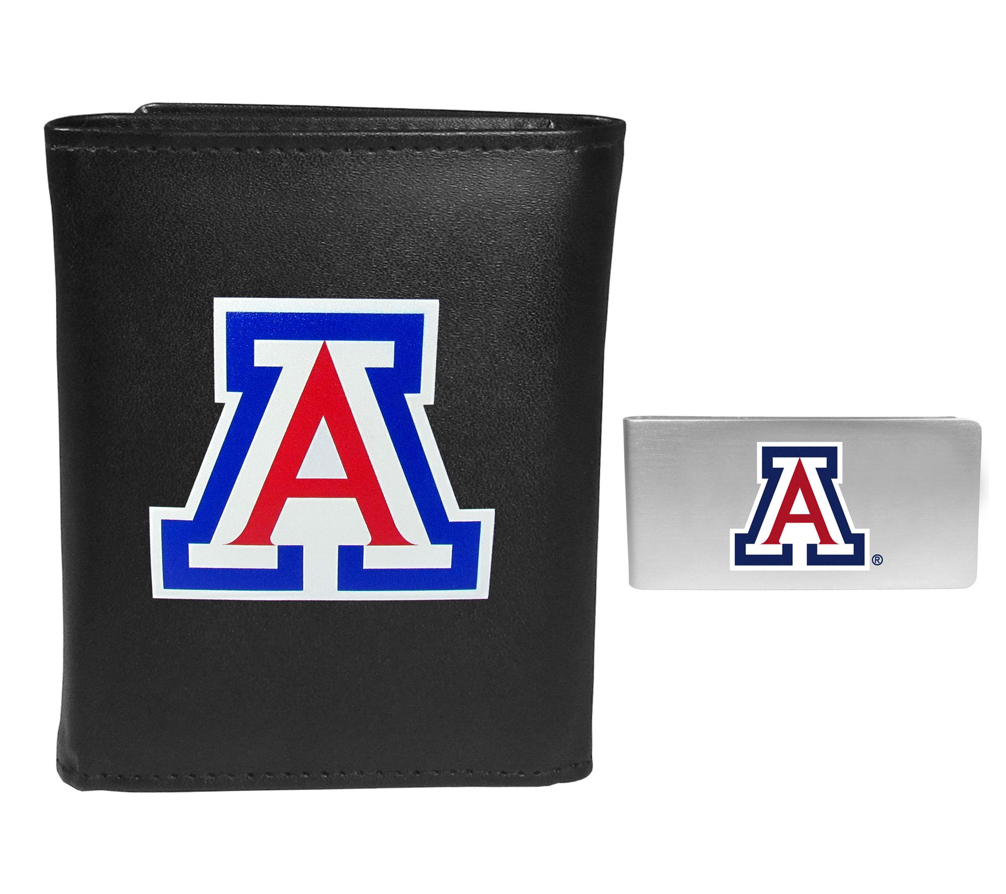 Siskiyou Sports NCAA College Tri-fold Wallet &Money Clip