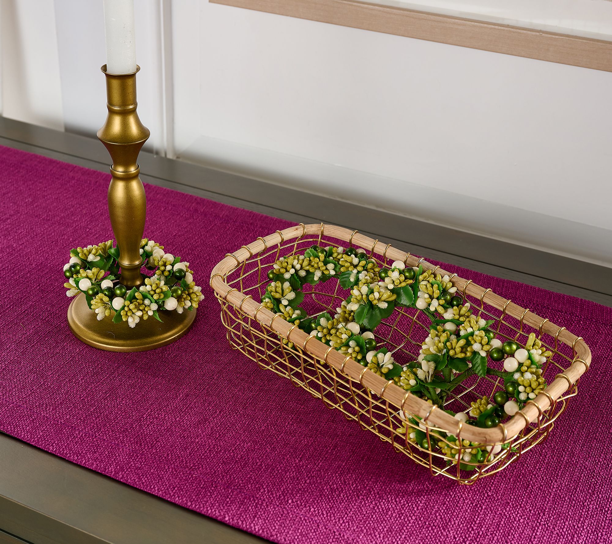 Set of 4 St. Patrick's Day Berry Napkin Rings by Valerie