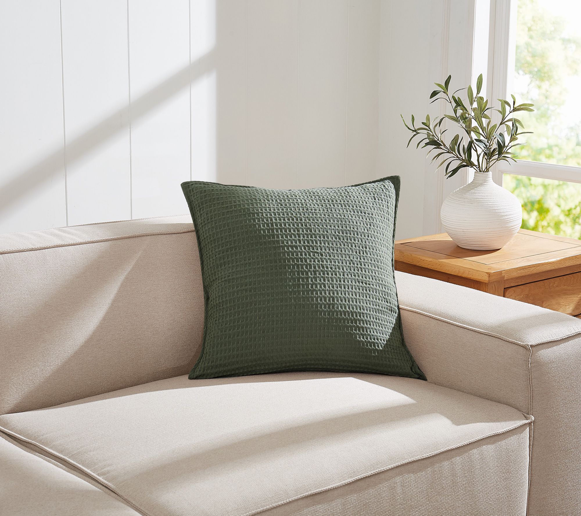 Cannon Heritage Cotton Waffle 20x20 DecorativePillow