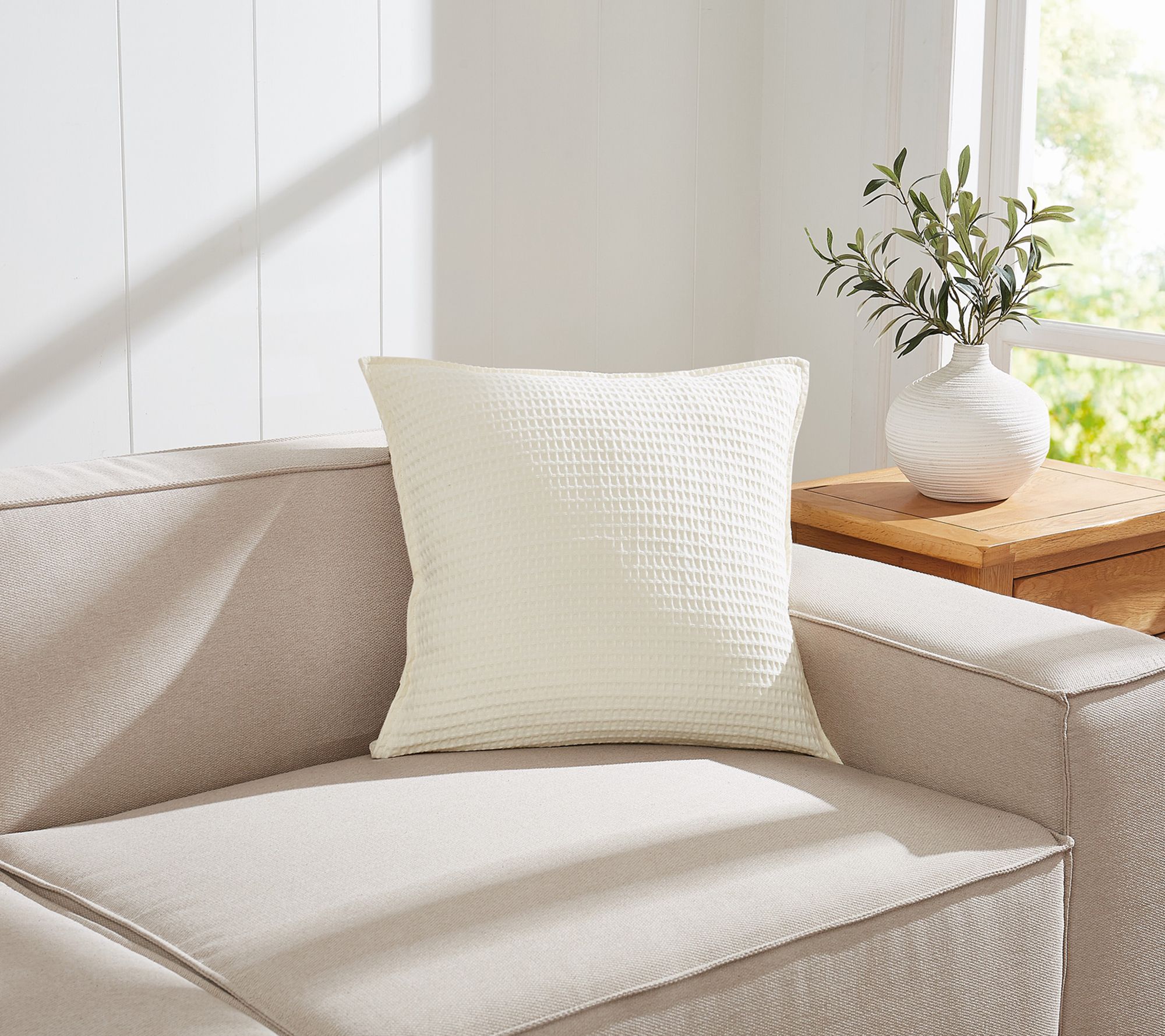 Cannon Heritage Cotton Waffle 20x20 DecorativePillow