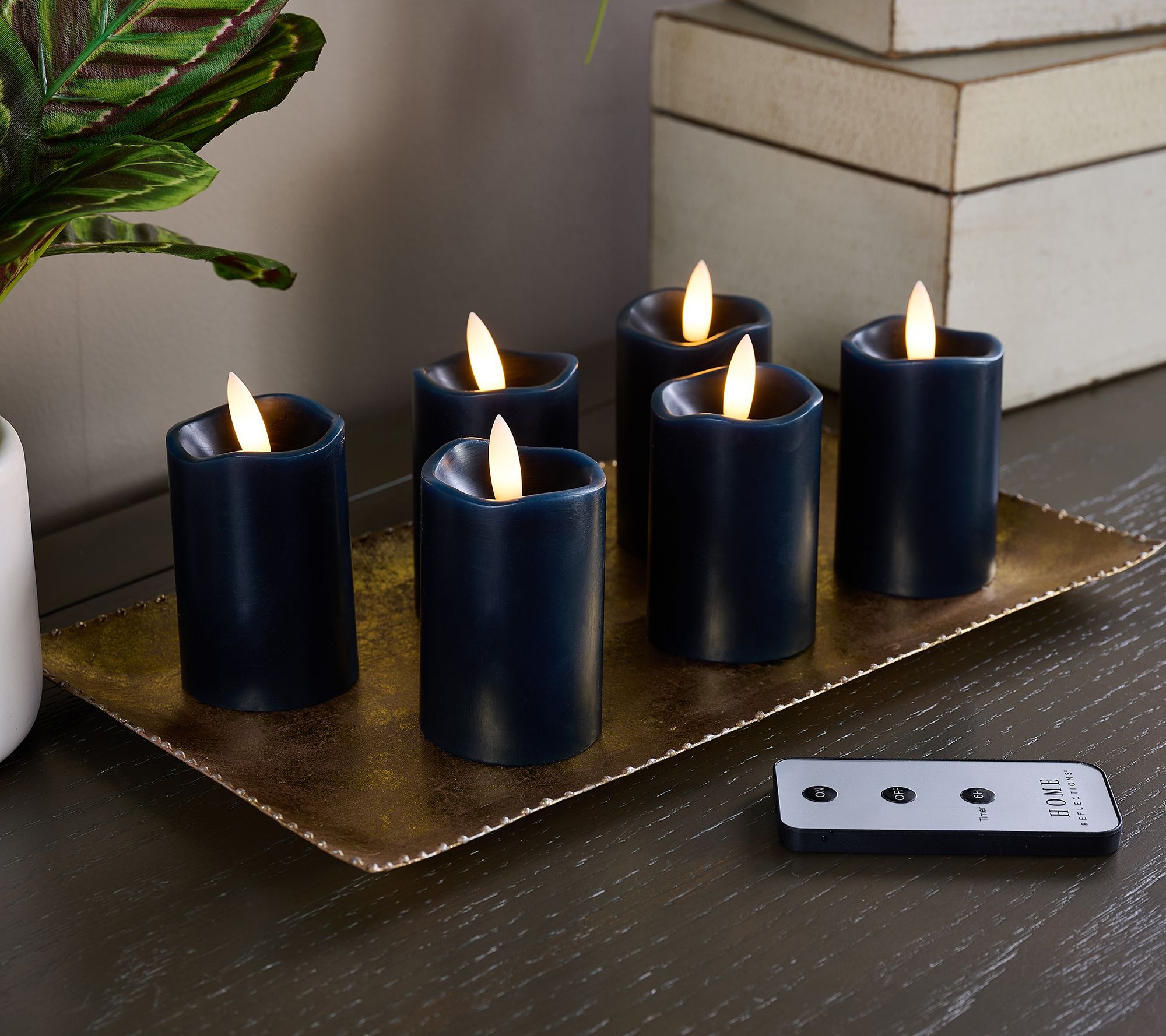 "As Is" Home Reflections Set of 6 Flameless Votives