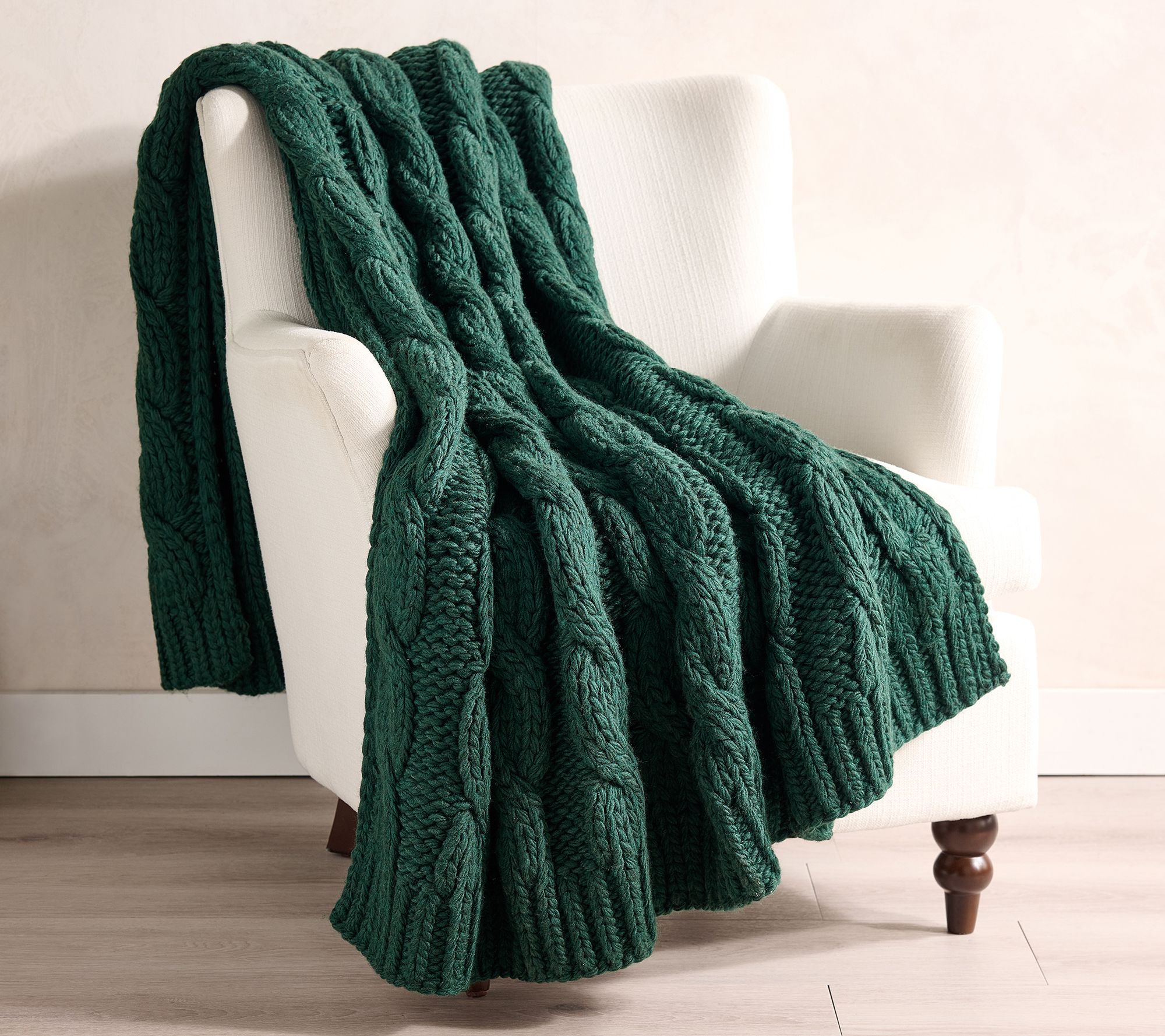 Presley Pierce 60"x70" Chunky Braided Throw