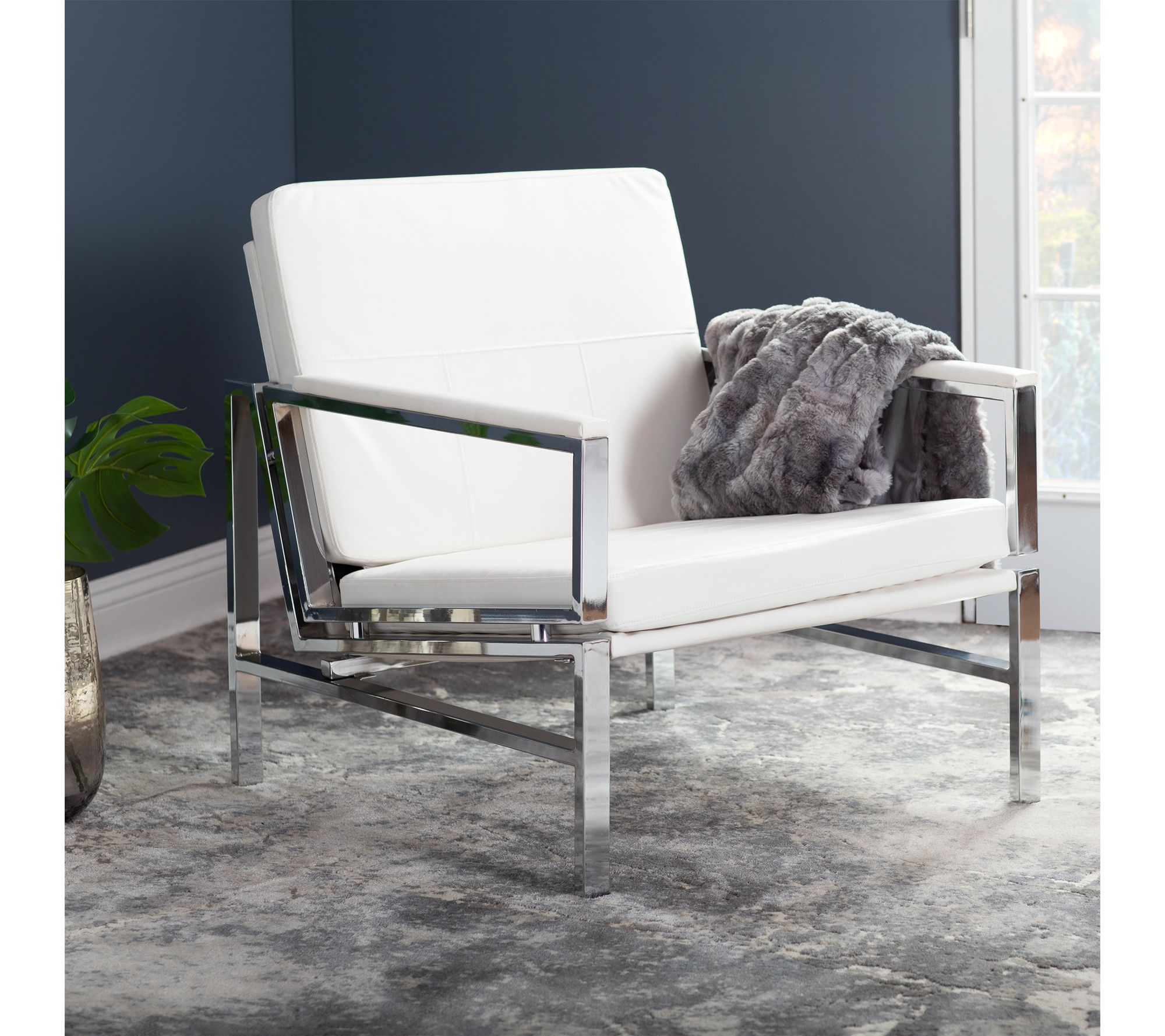 Studio Designs Home Atlas Modern Accent Chair wPad Armrests