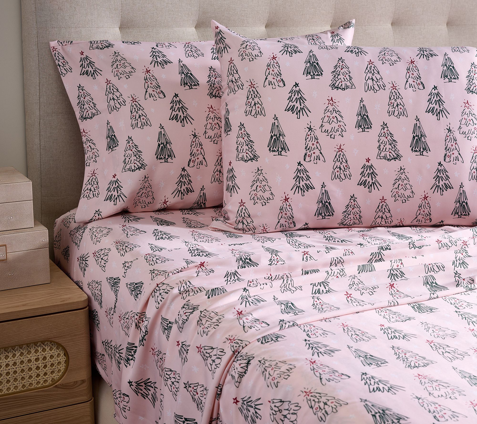 Rayon Made from Bamboo Blend StayTuck Sheet Set - Cal King by Kim Gravel