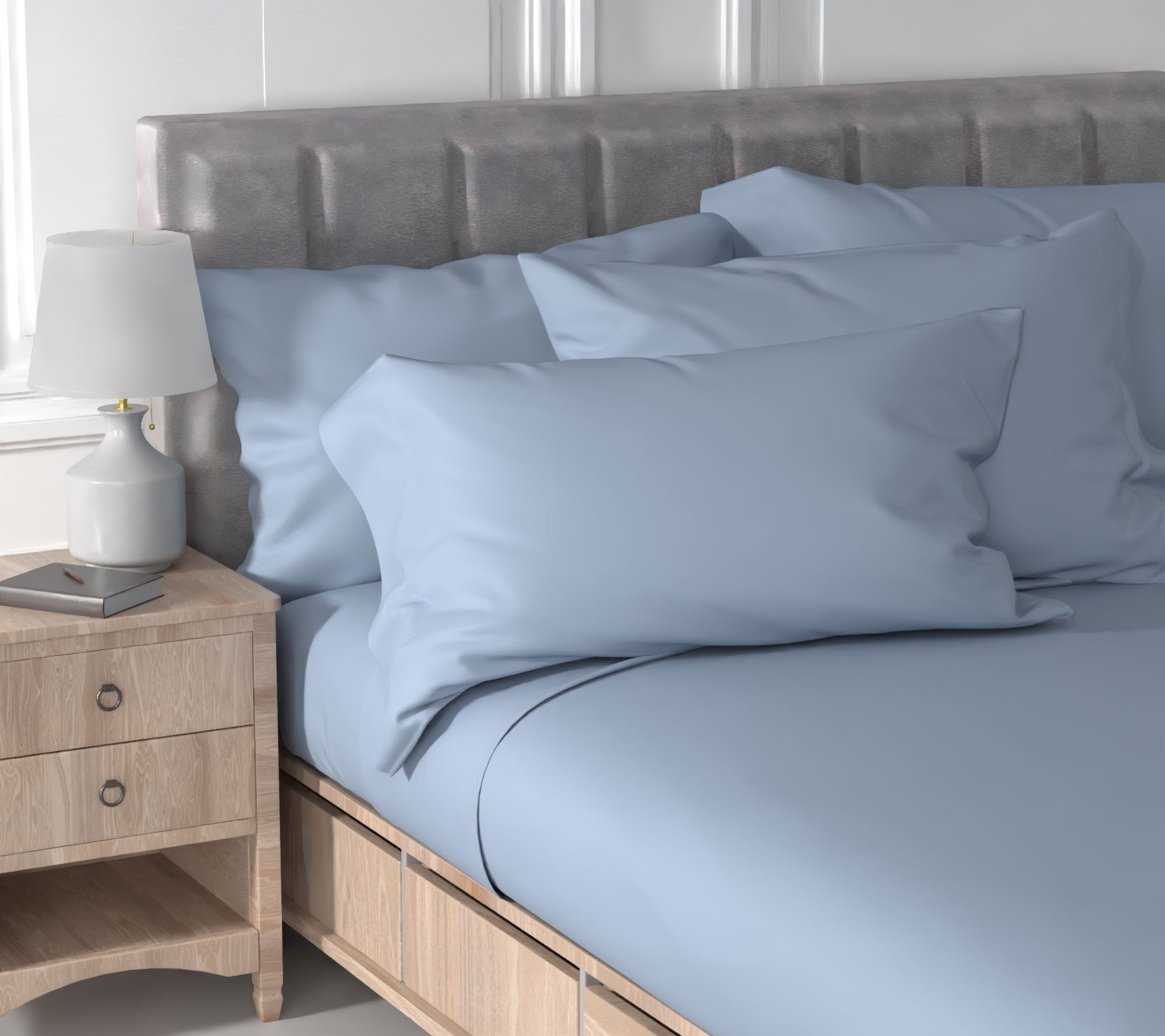 Home Reflections 300TC Cool Cozy Rayon Made From Bamboo Sheets
