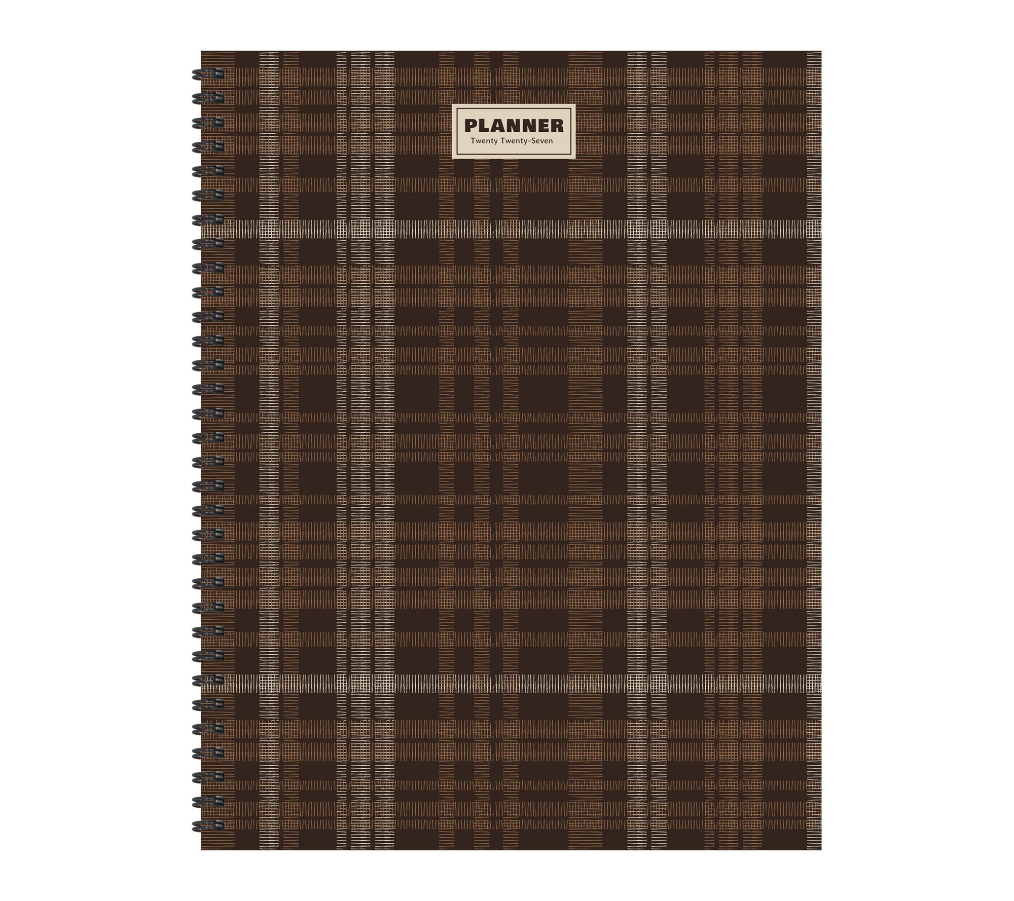 2027 Native Twill Large Weekly Monthly Planner