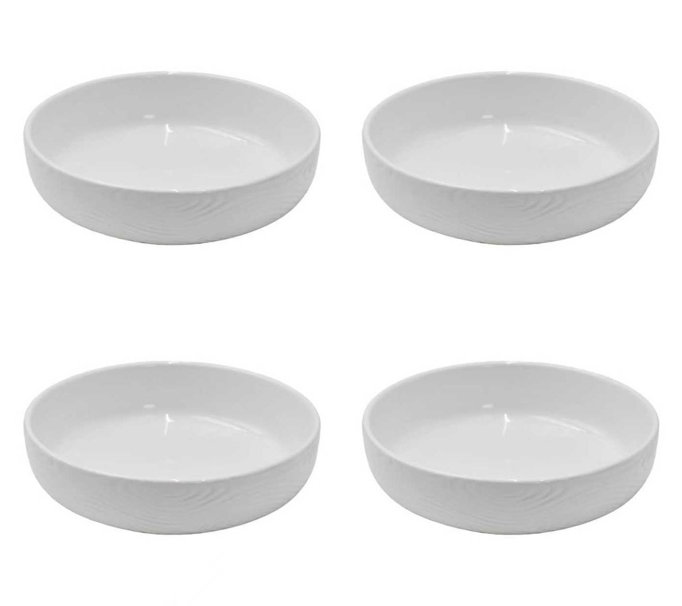 "As Is" Temp-tations Set of (4) 32-oz Shallow Bowls