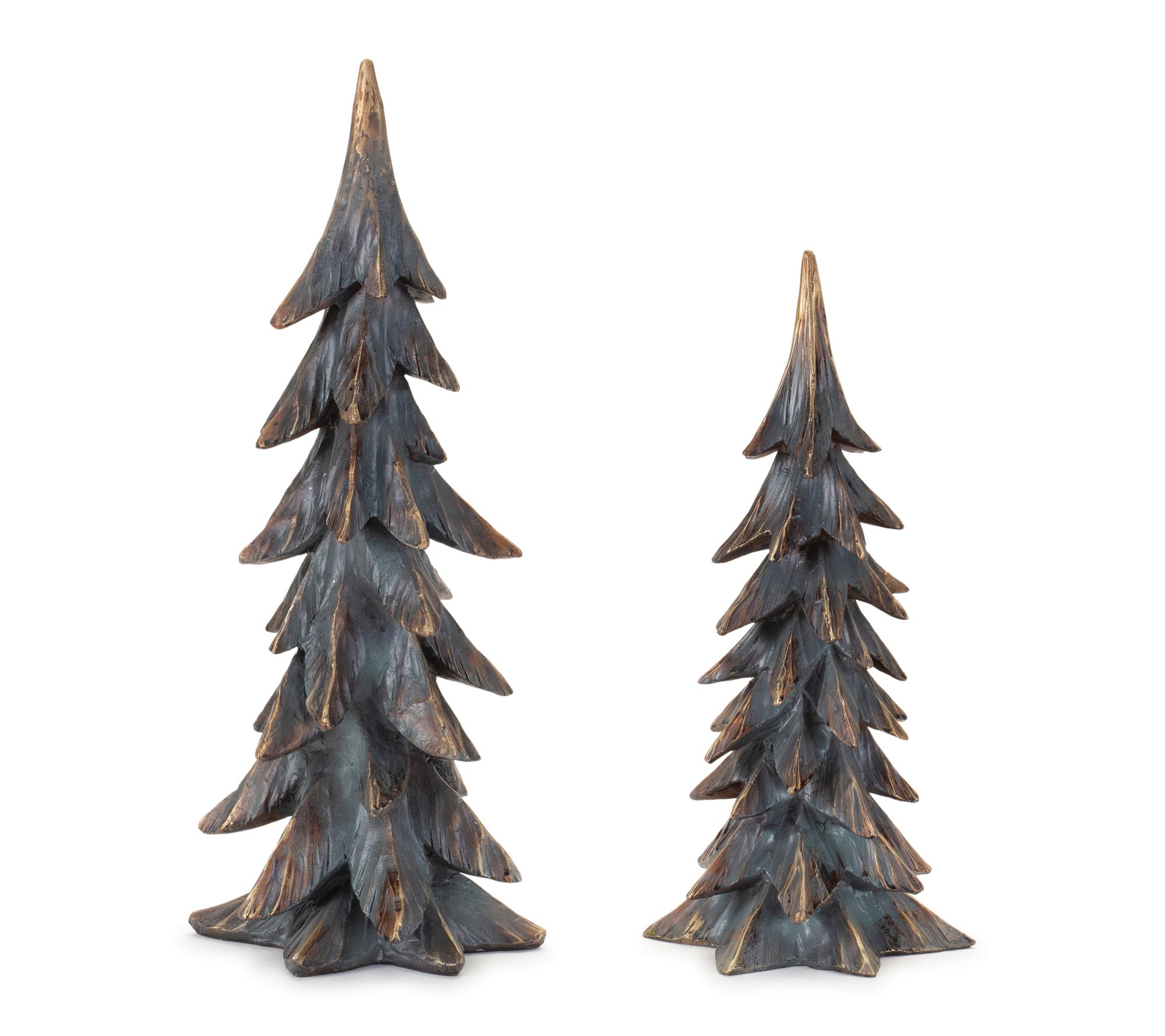 Melrose Holiday Pine Tree (Set of 2)