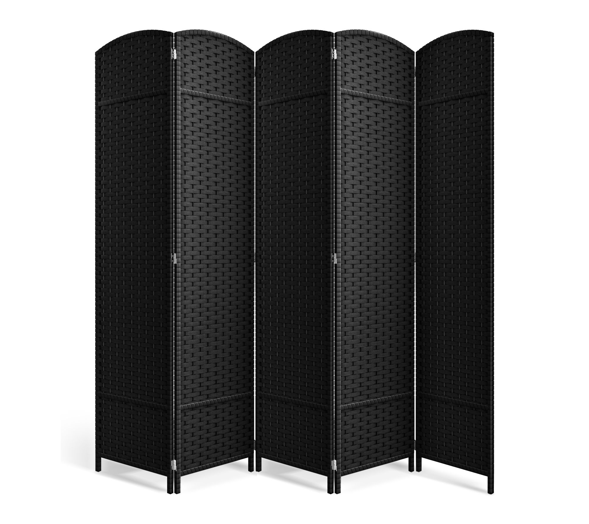 Sorbus 5 Panel Room Divider Double Hinged Partitions 77.5-inch