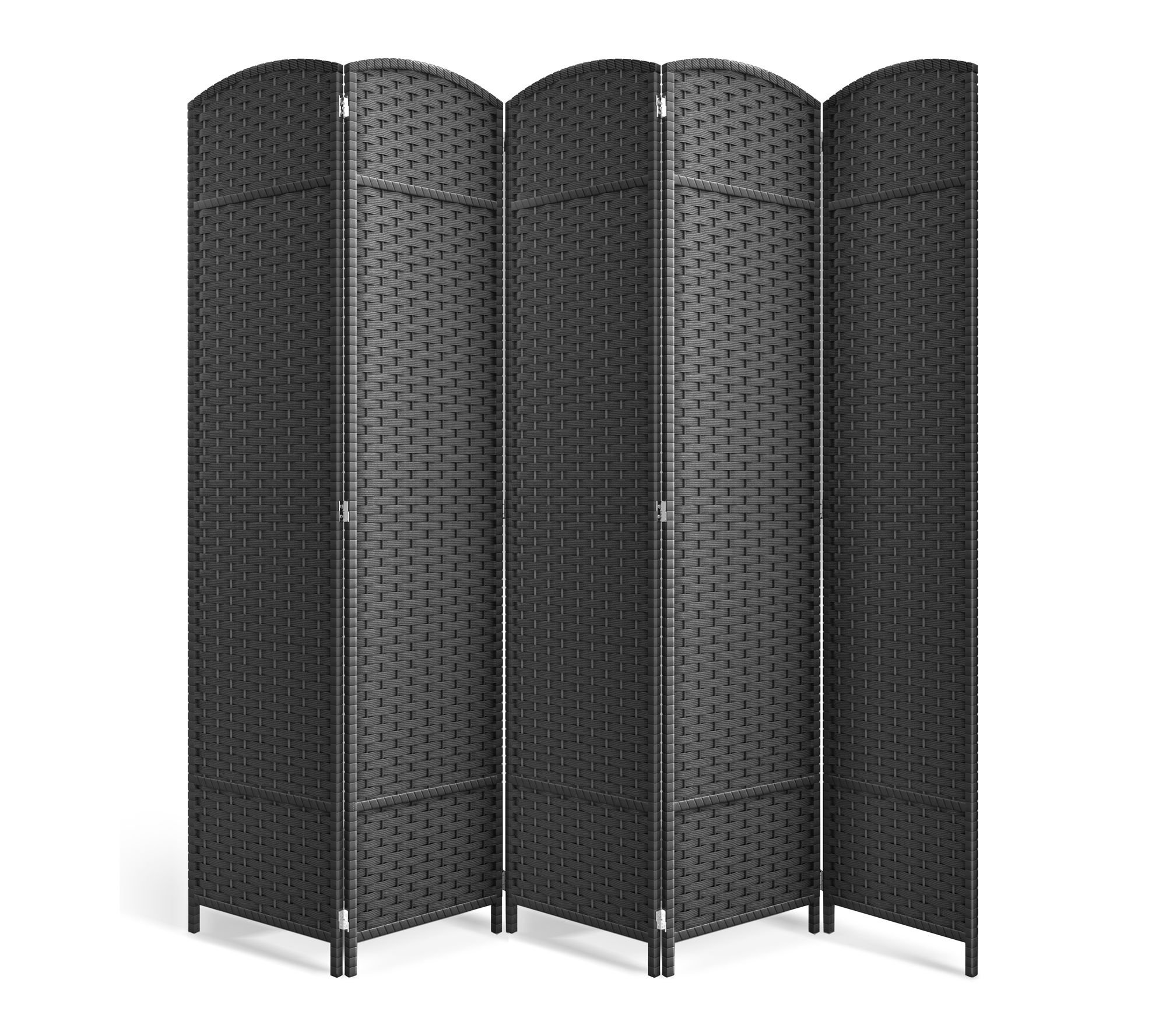 Sorbus 5 Panel Room Divider Double Hinged Partitions 77.5-inch