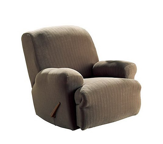 Sure Fit Stretch Pinstripe Recliner, Isaac Swivel Chair Slipcover