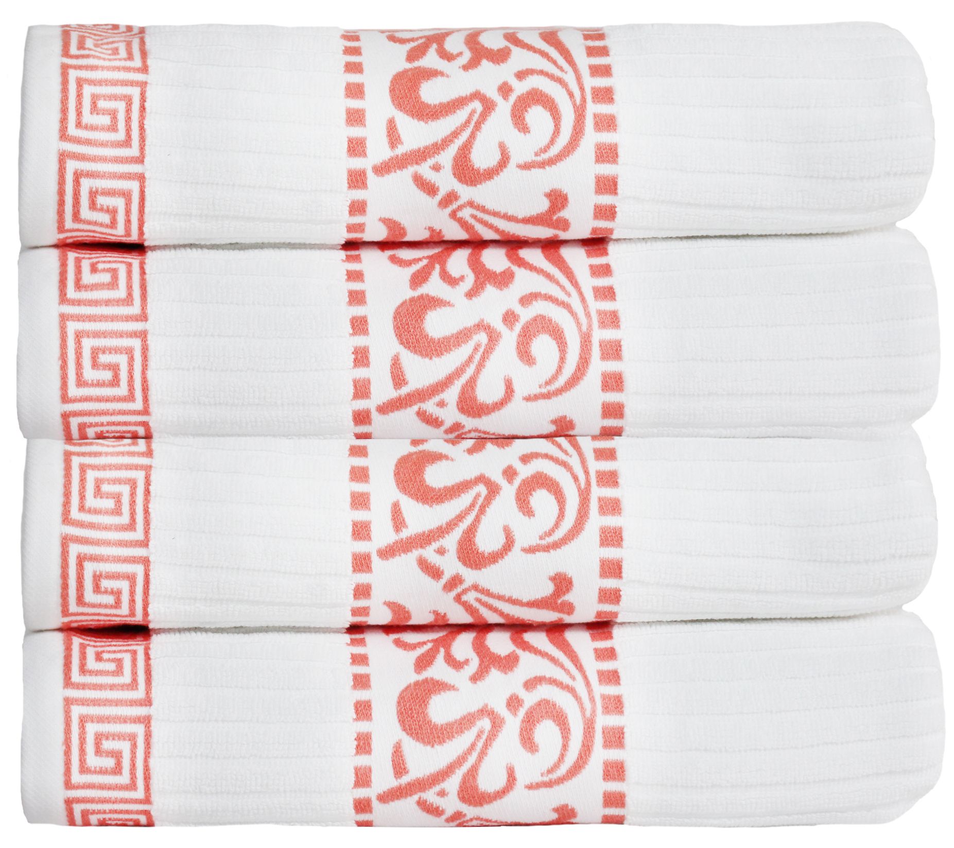 Superior Athens Ultra-Soft CTN Decorative 4-Piece Bath Towel