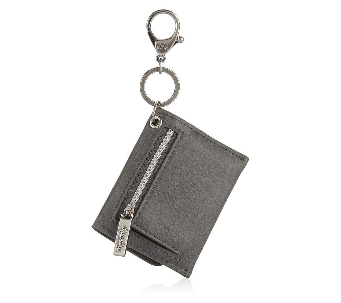 Itzy Mini Wallet Card Holder and Key Chain Char - QVC.com