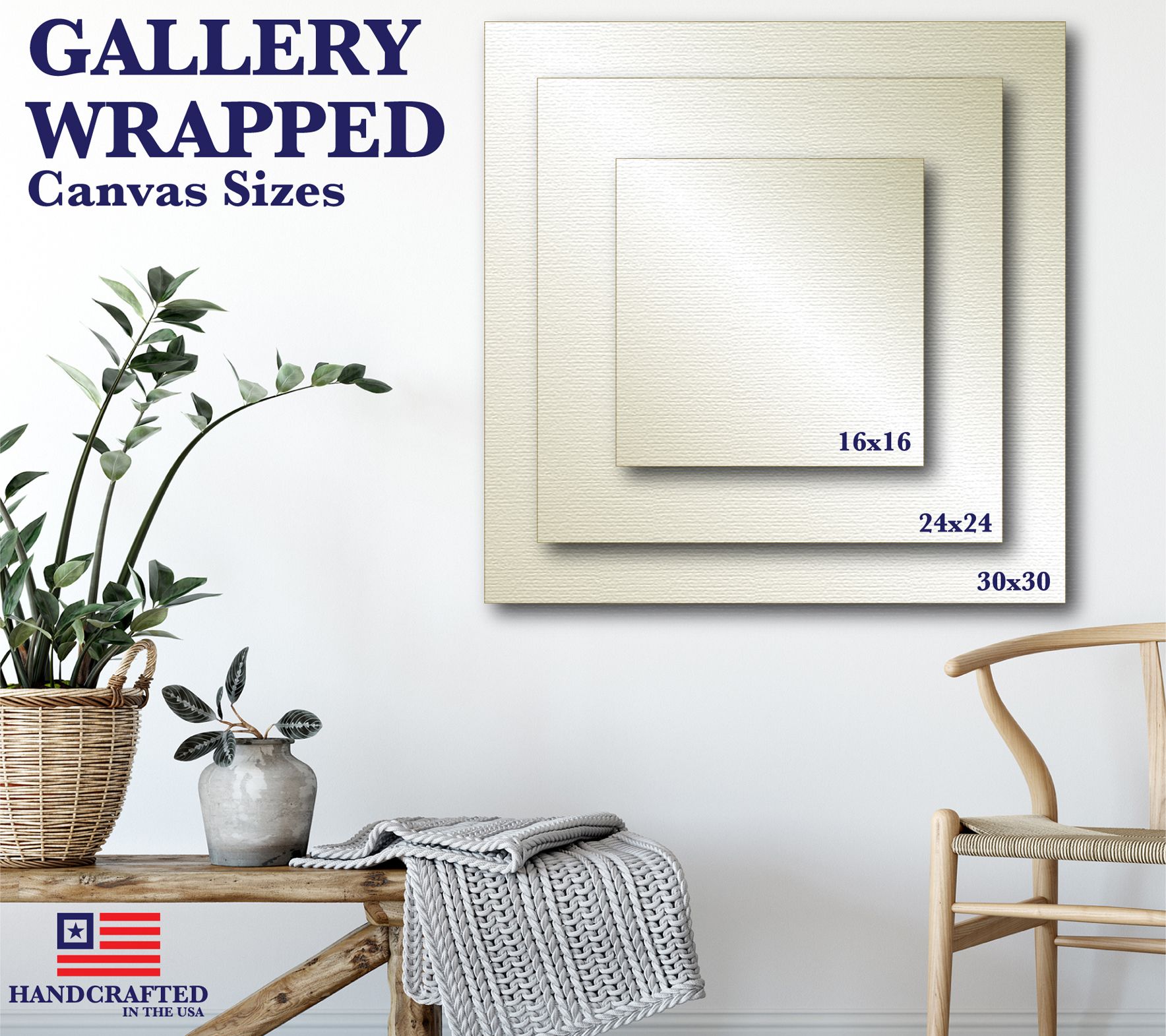 Courtside Market Dream Valley I 24x24 Canvas