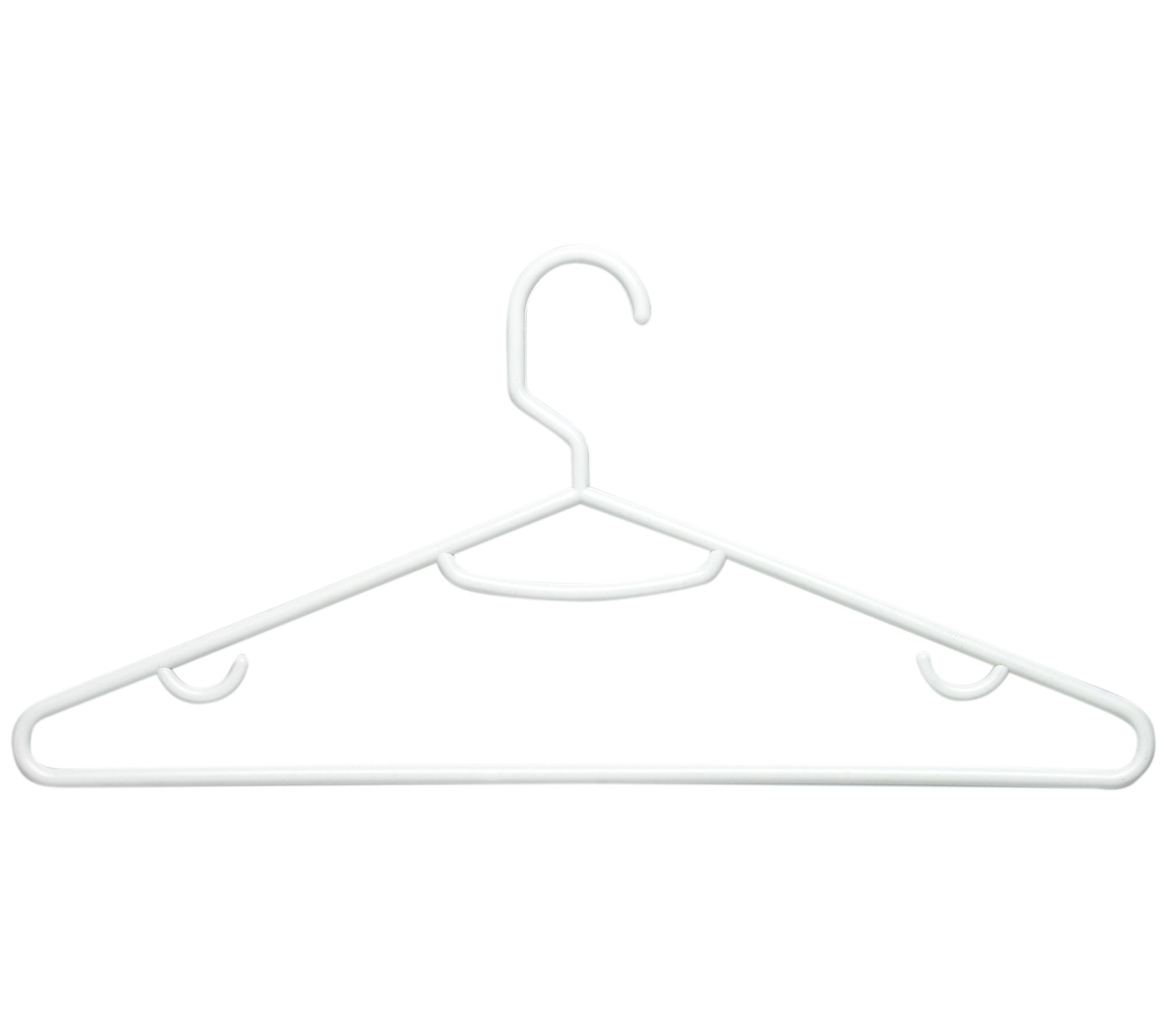 Honey Can Do 18 Slim Profile Non Slip Velvet Hangers 25pk