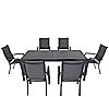 Hanover Naples 7-Piece Outdoor Set with 6 Chairs and Table, 1 of 4