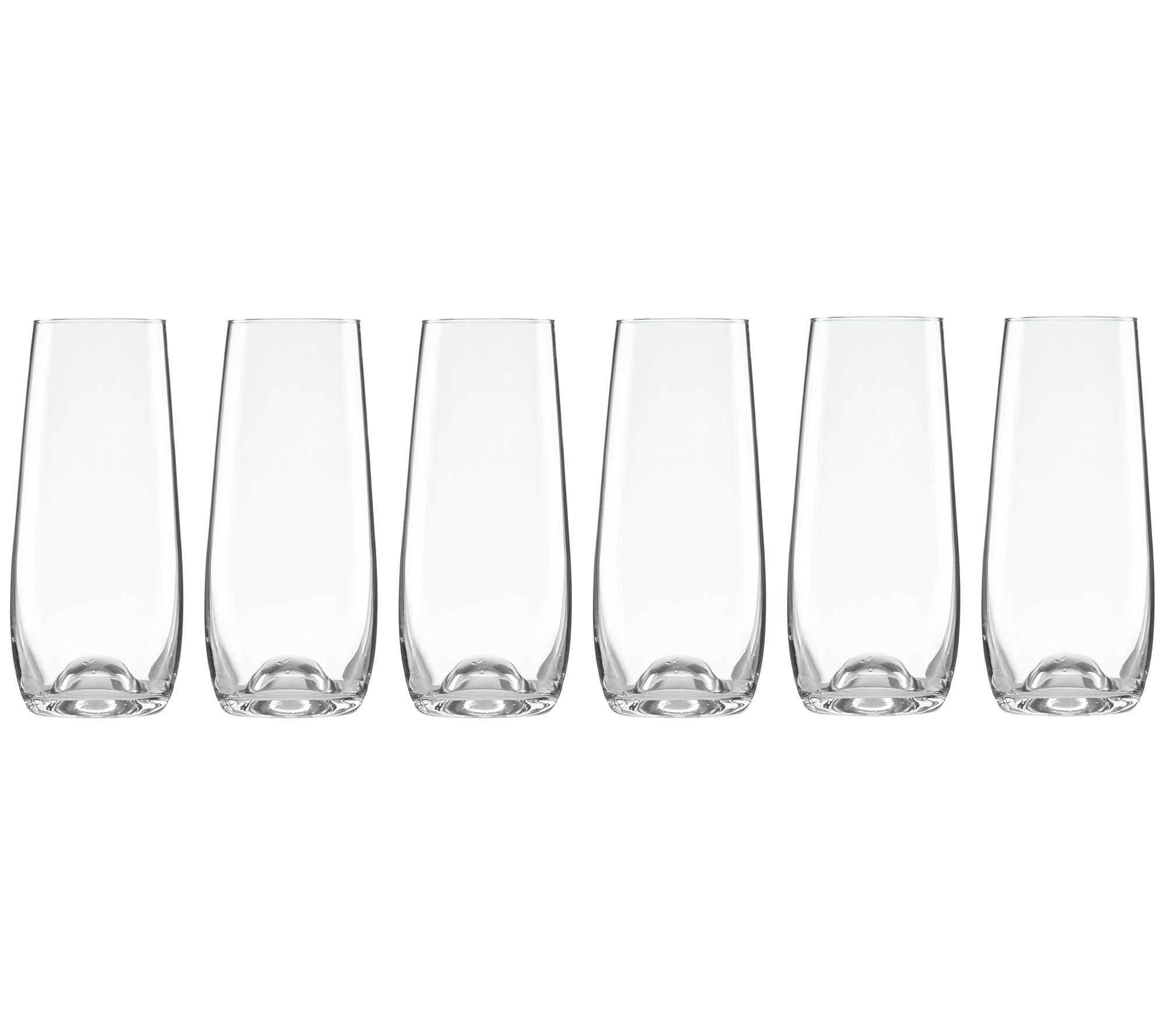 Lenox Tuscany Classics Set of 4 Smoke Tall Stackable Glasses