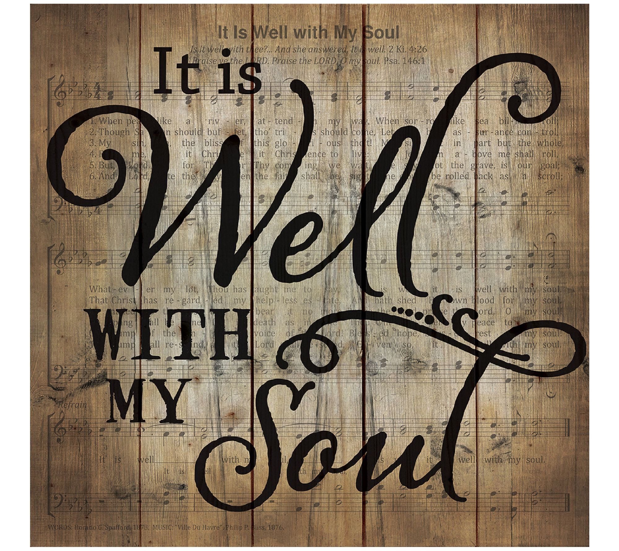 P Graham Dunn It Is Well Wall Art