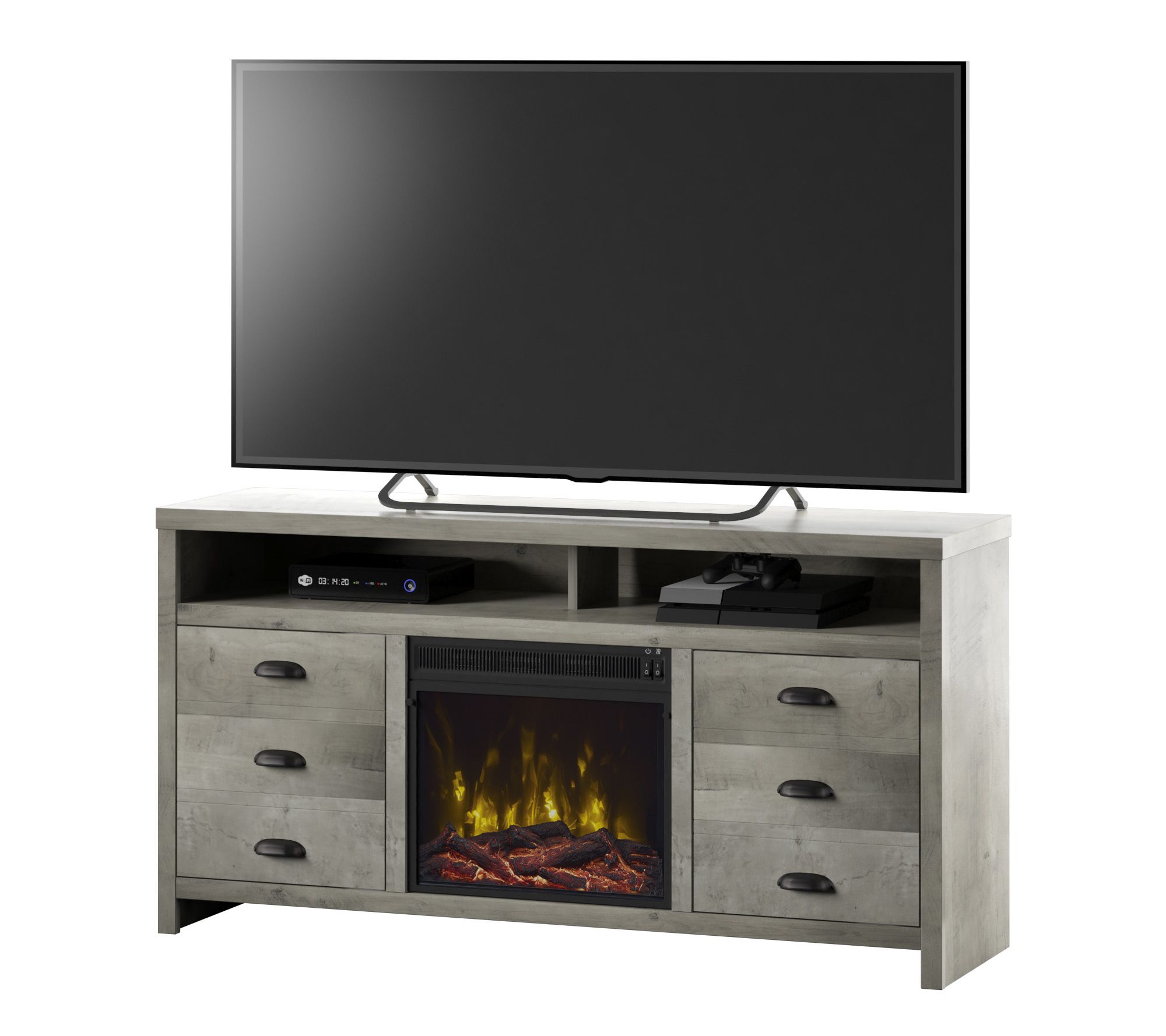 Twin Star Home Electric Fireplace and Entertainment Center