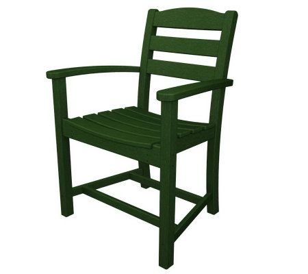 POLYWOOD La Casa Cafe Dining Chair with Arms