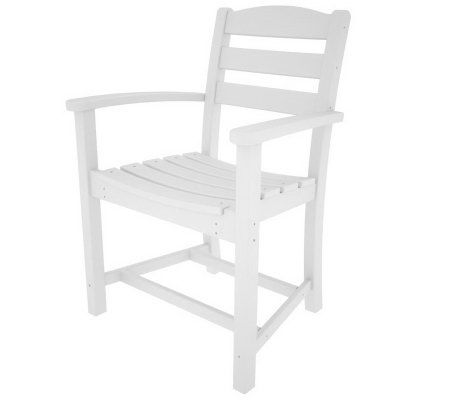 POLYWOOD La Casa Cafe Dining Chair with Arms