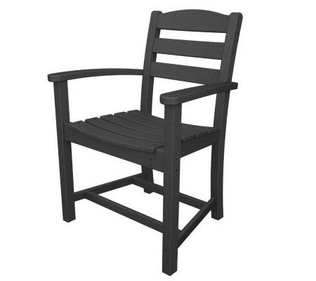 POLYWOOD La Casa Cafe Dining Chair with Arms
