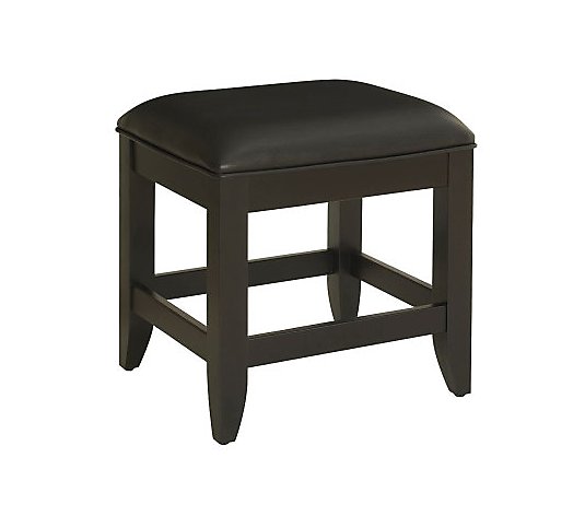 Home Styles Bedford Black Vanity Bench, Vanity Stools Or Benches