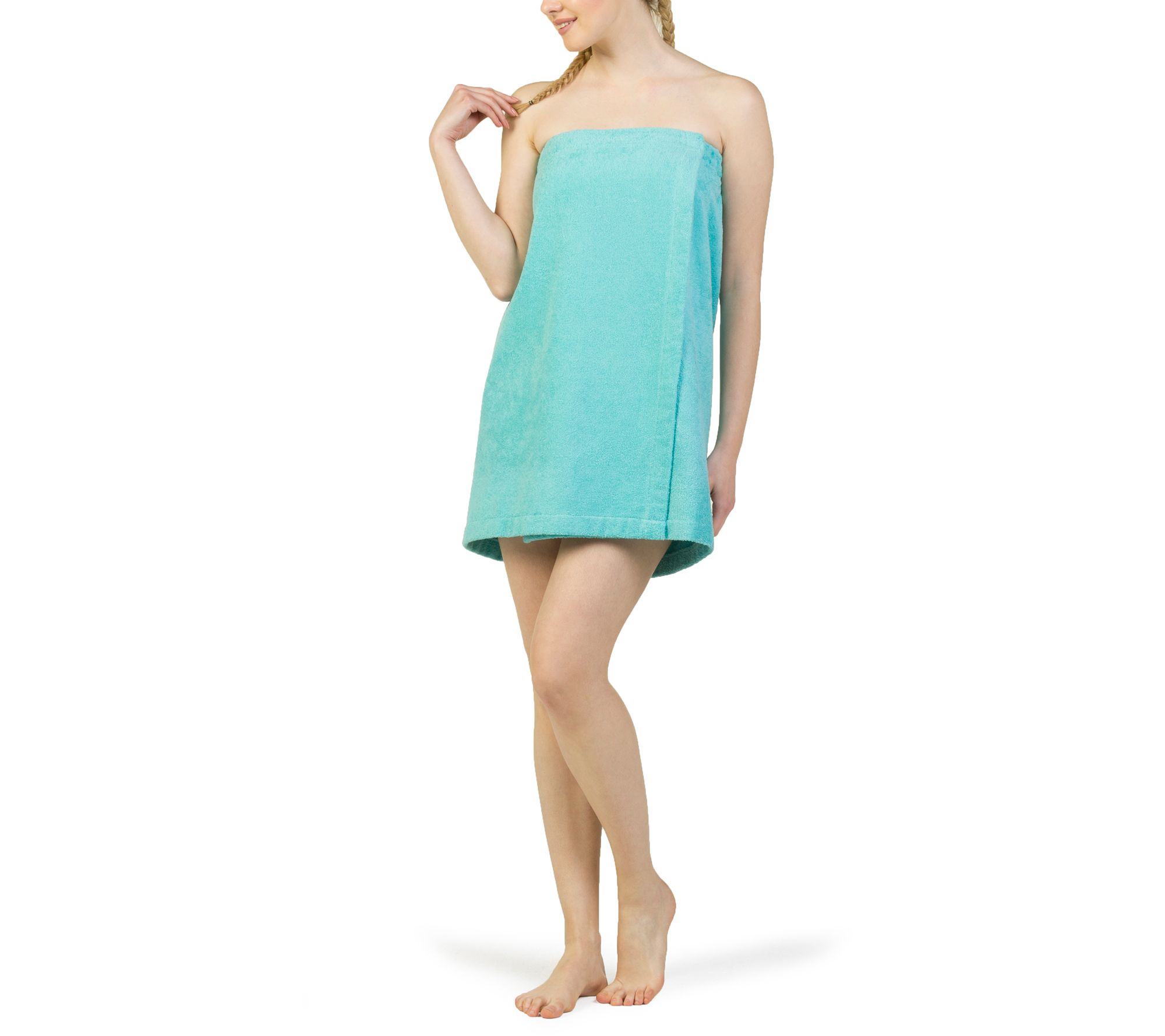 Linum Home Textiles Turkish Cotton Women's Terry Body Wrap