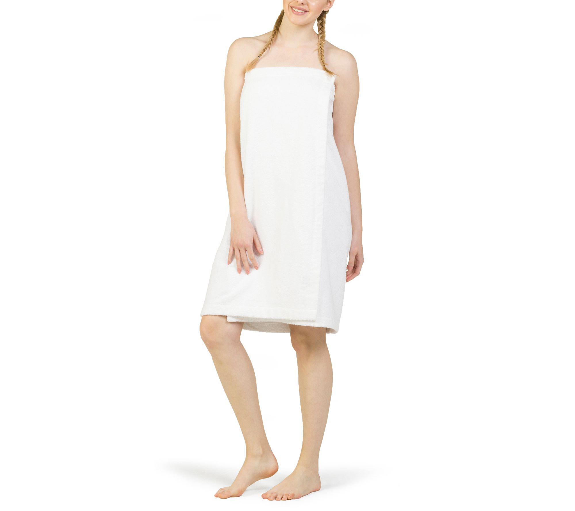 Linum Home Textiles Turkish Cotton Women's Terry Body Wrap
