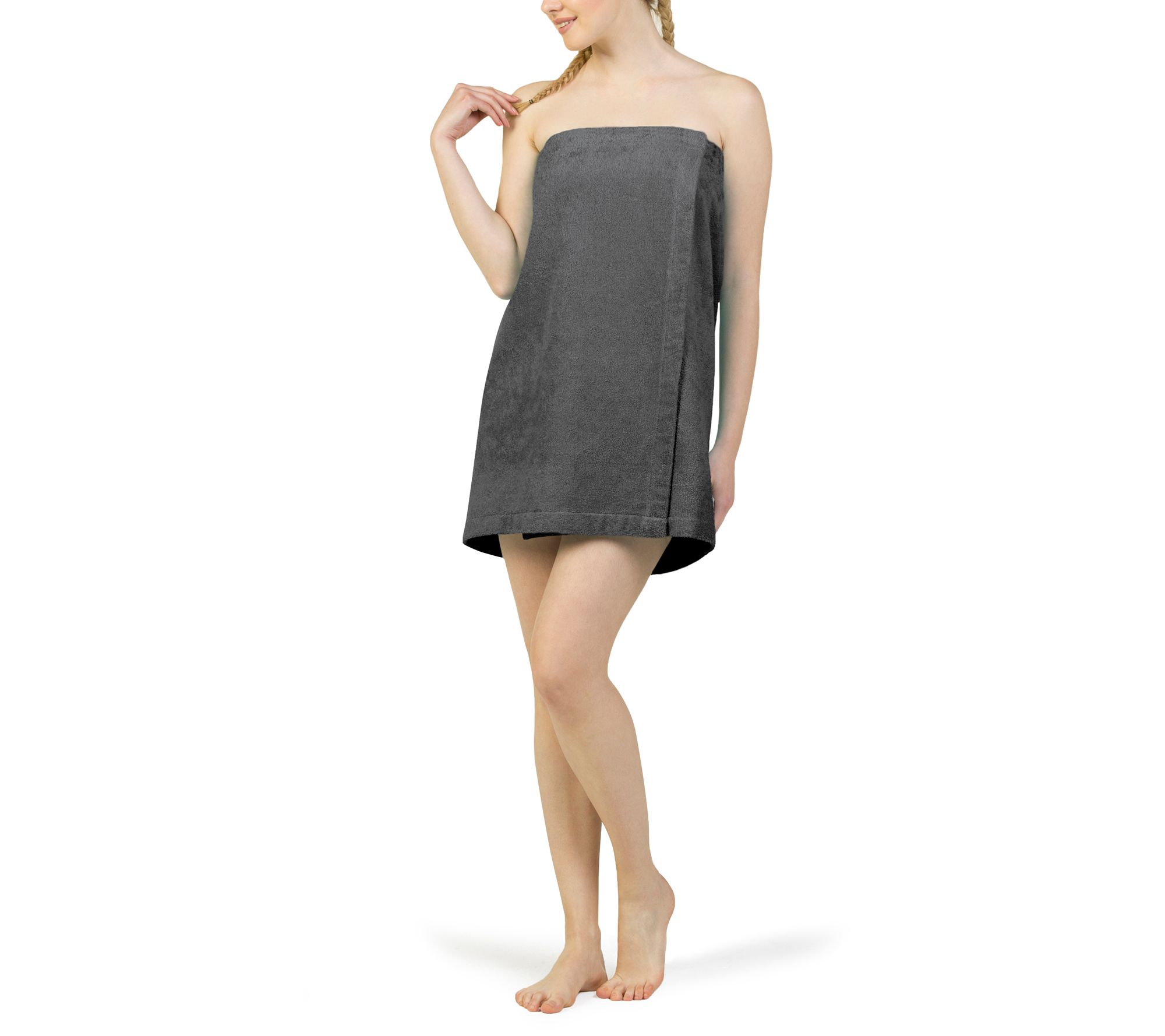 Linum Home Textiles Turkish Cotton Women's Terry Body Wrap