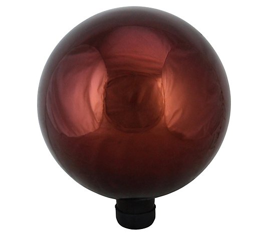 Northlight Shiny Berry Red Gazing Ball