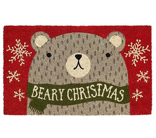 Design Imports Beary Christmas Doormats
