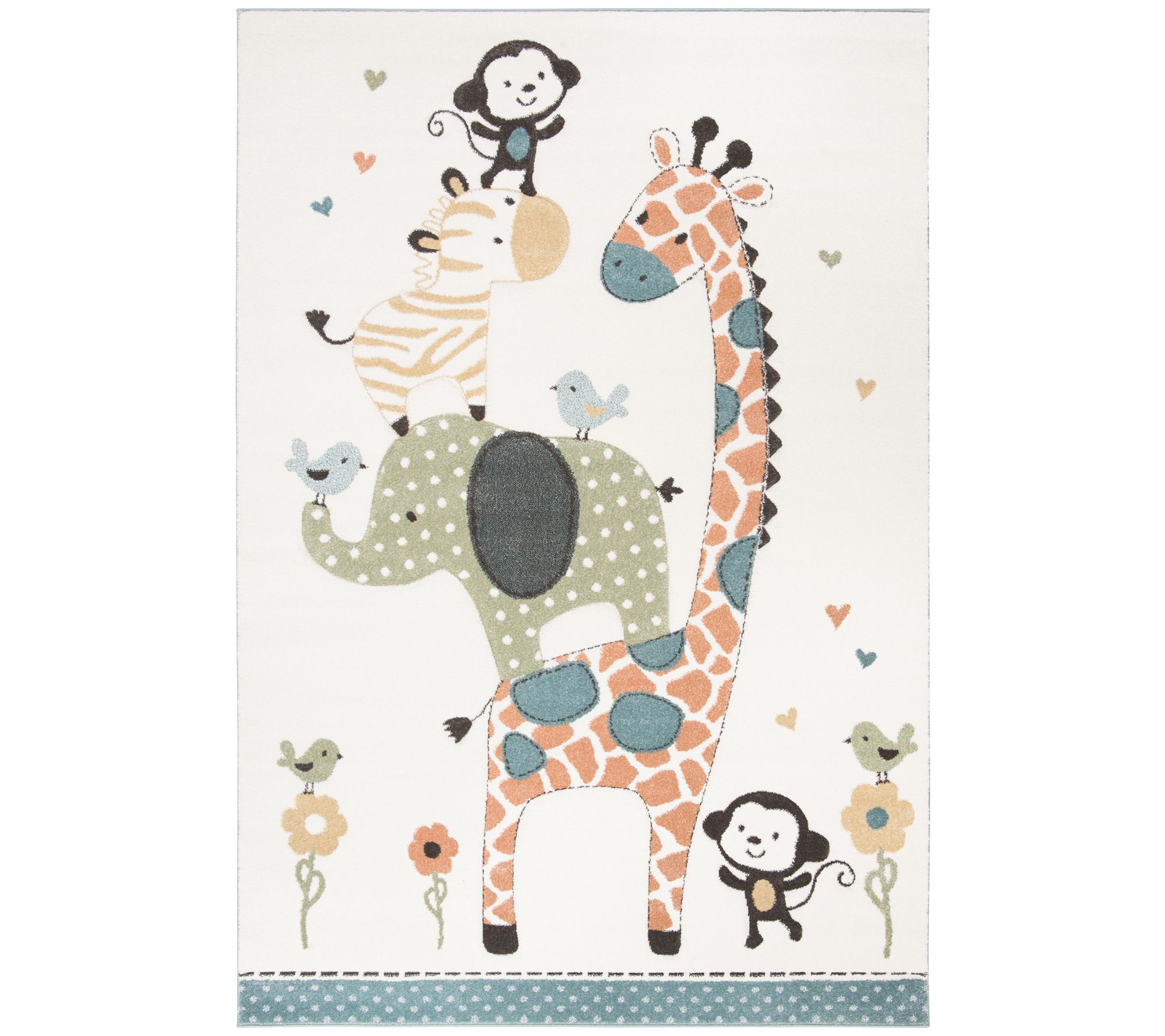 Carousel Kids 120 Collection 4' X 6' Rug