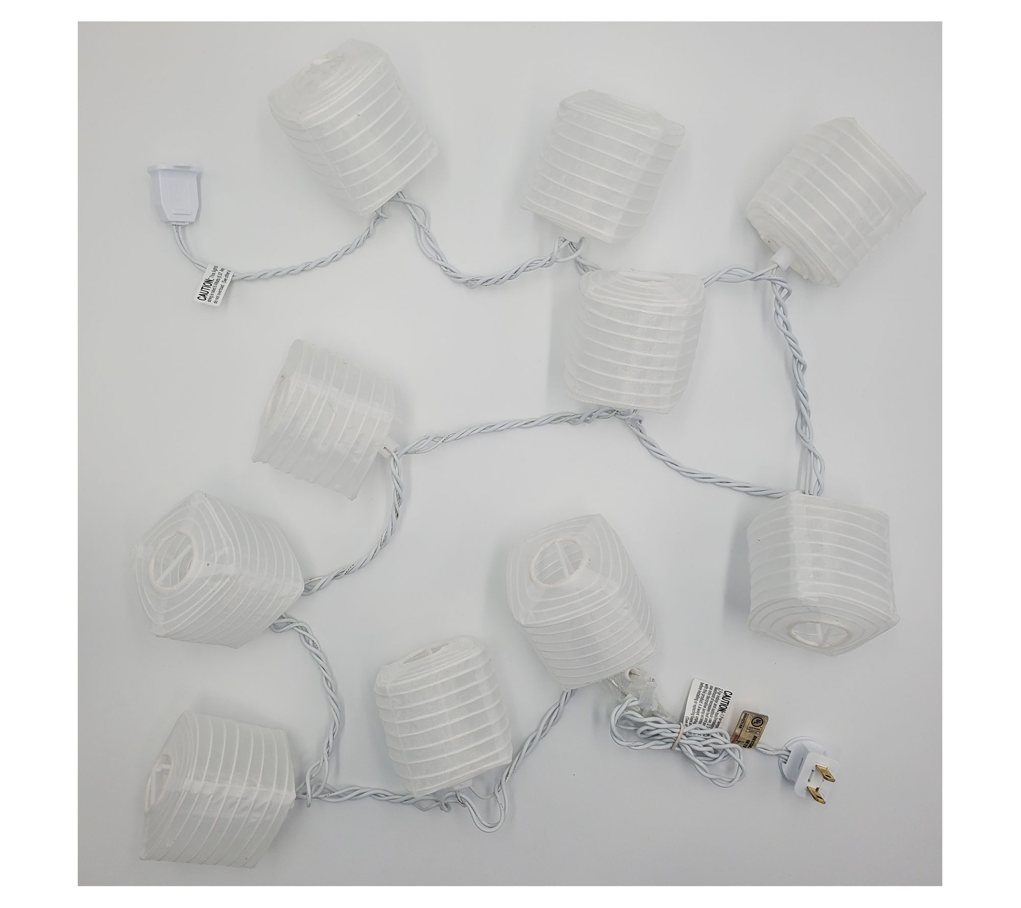 LumaBase White Lantern String Lights