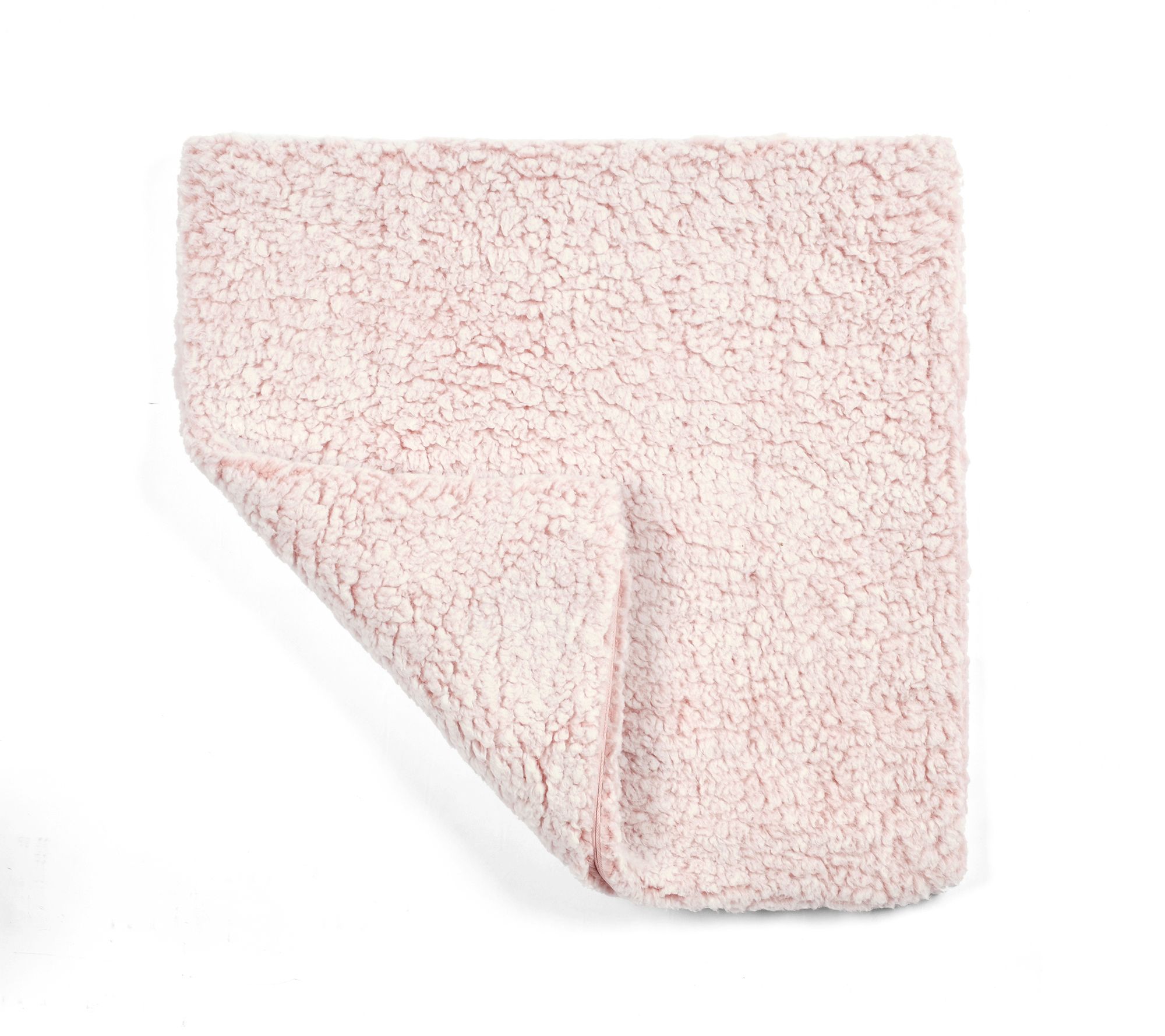 Lush Decor Cozy Soft Sherpa Pillow Cover Single 20" x 20"