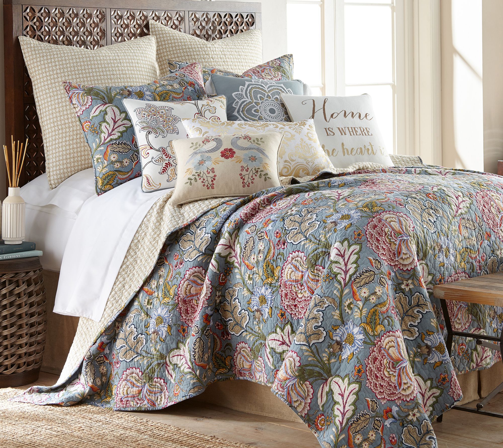 Levtex Home Angelica 3-Piece King/Cal King Quilt Set